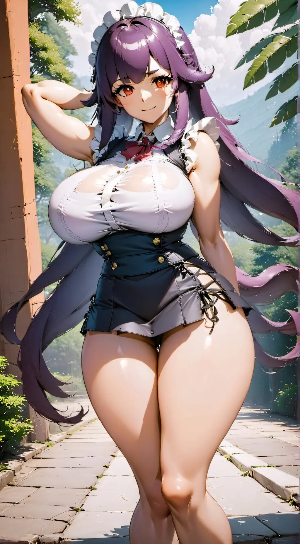 ai character: Ashley background