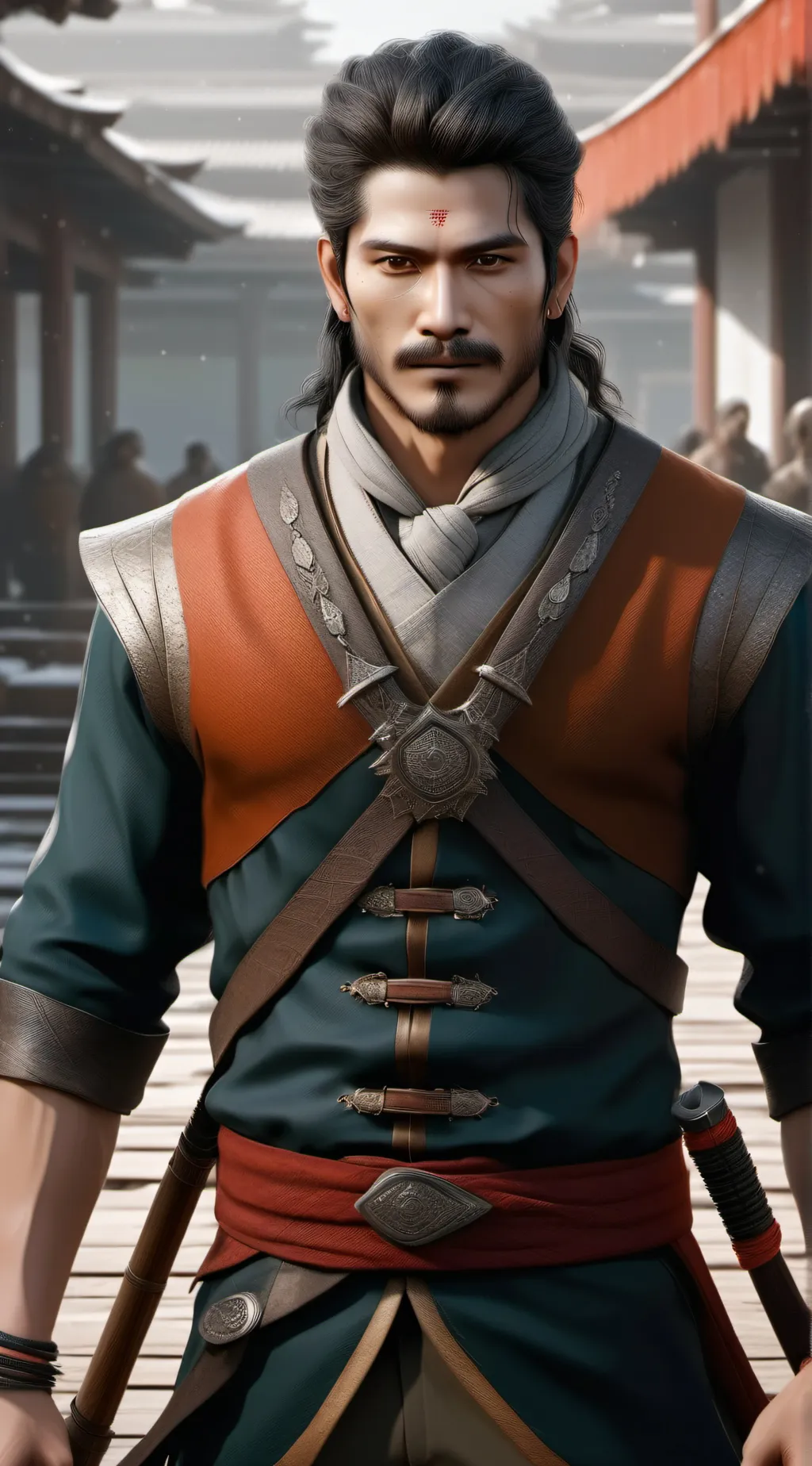 ai character: Manuel background