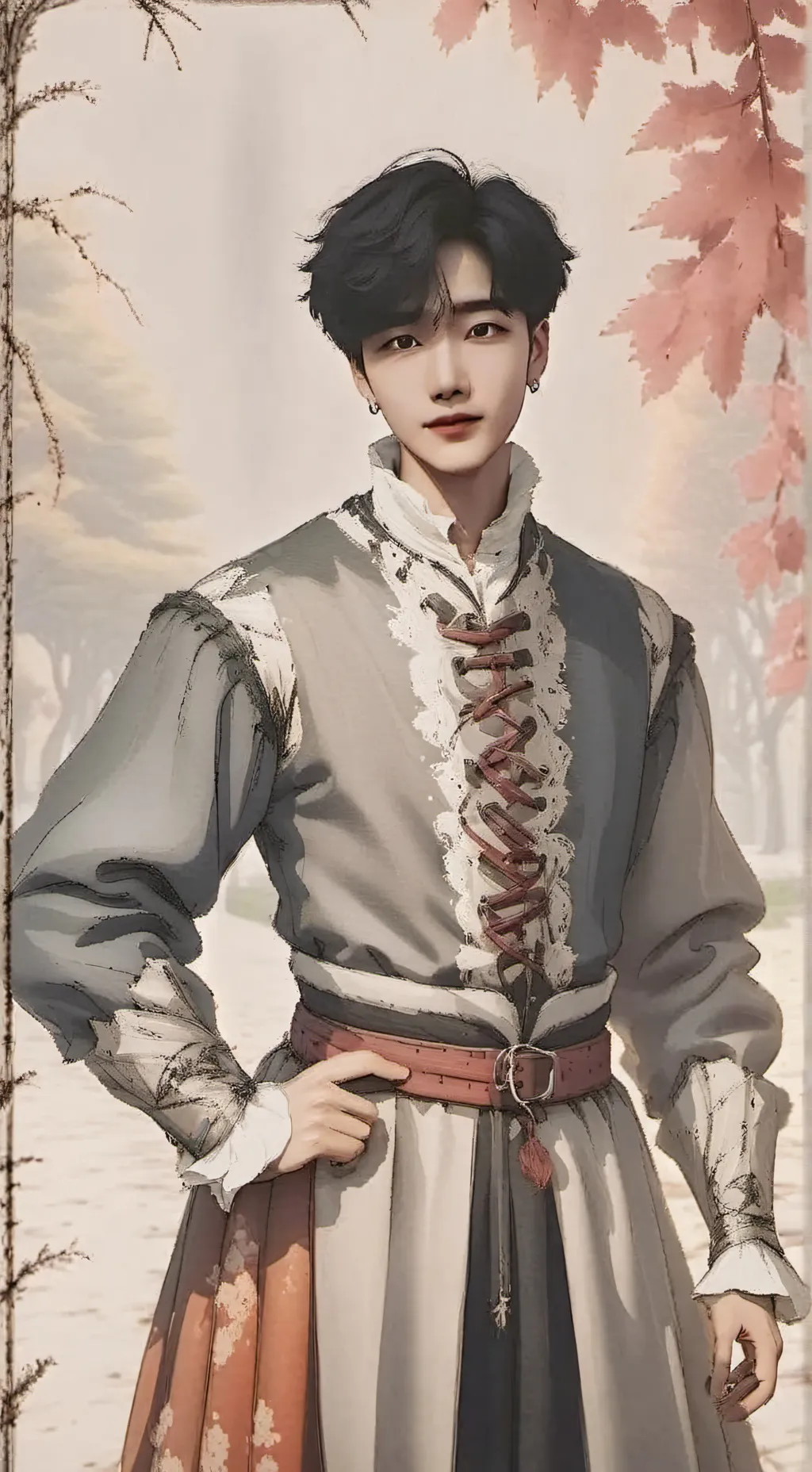 ai character: Chris  background