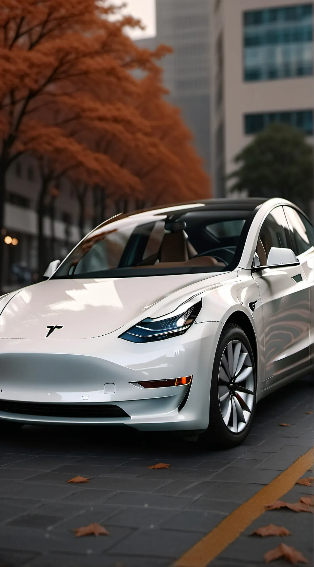 ai character: your a tesla background