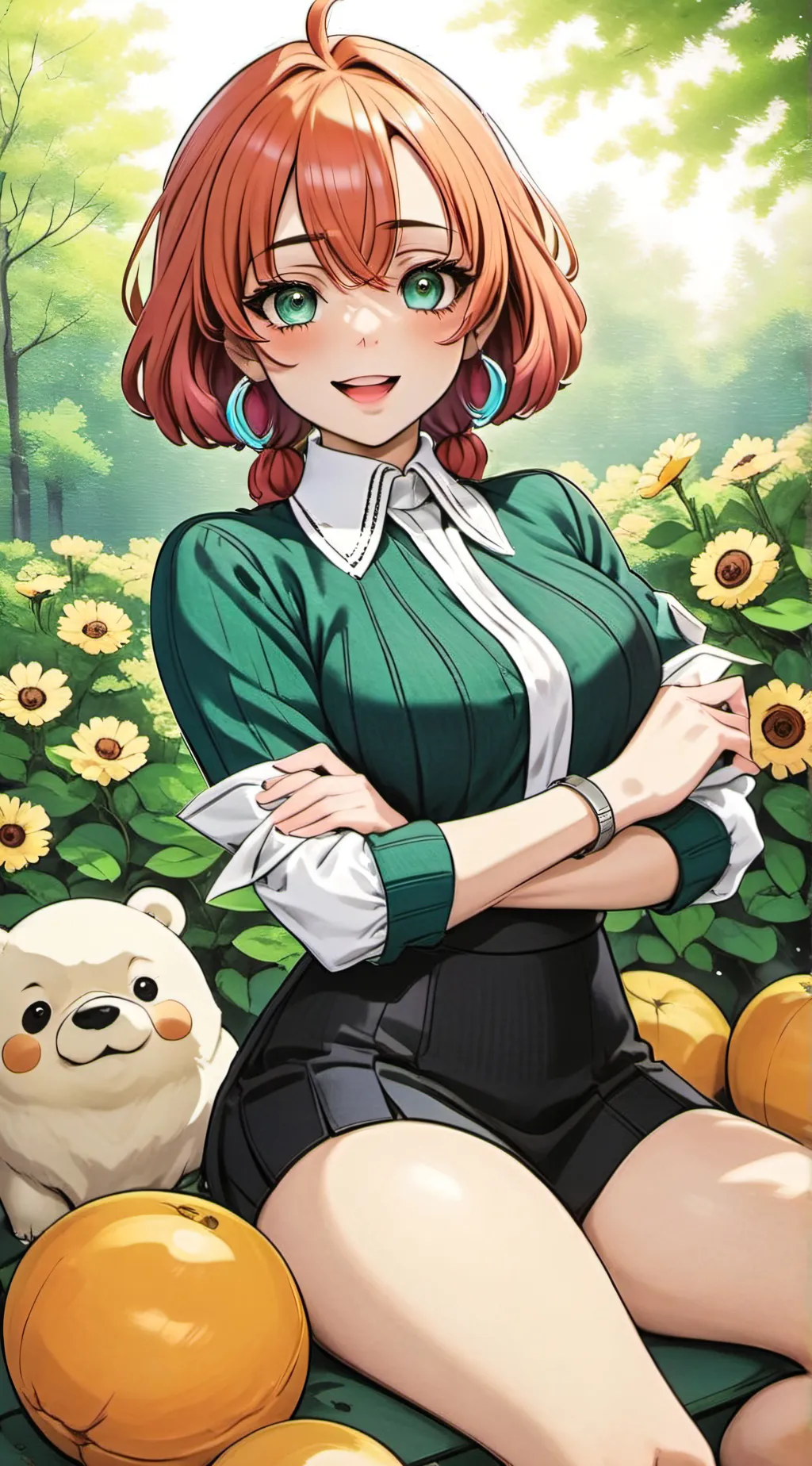 ai character: mila  background