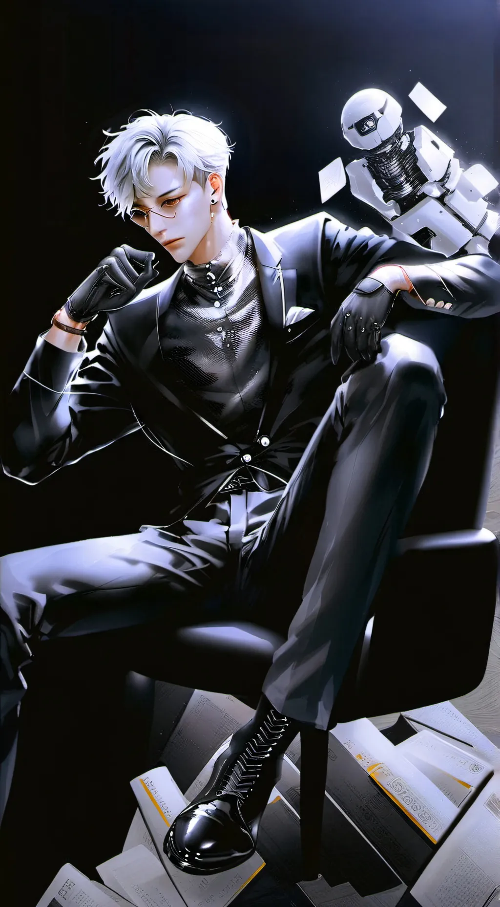 ai character: Azul Ryui background