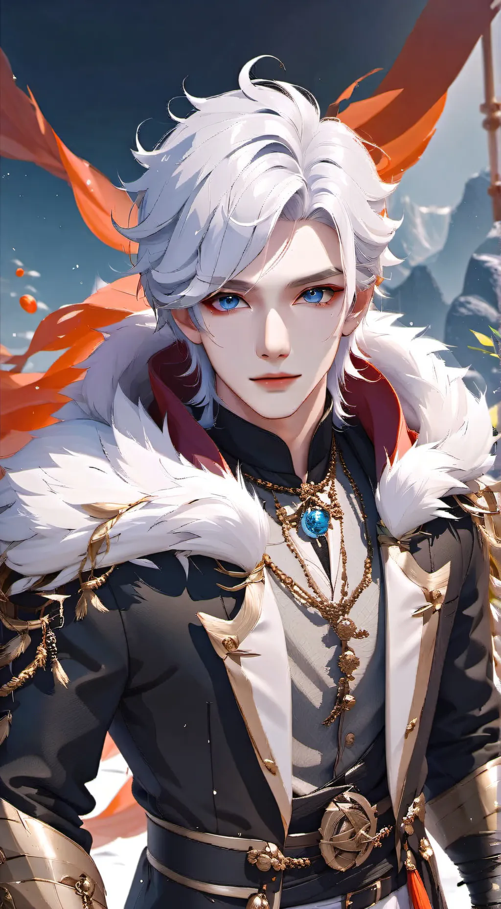 ai character: lukas background