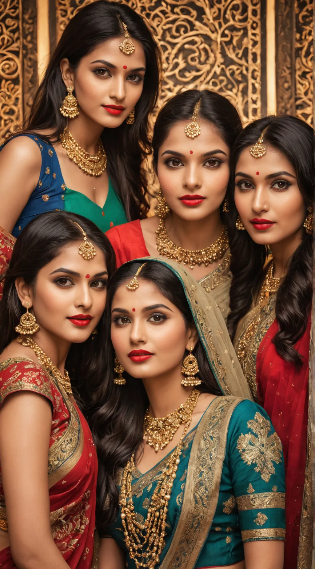 ai character: Shemale harem: background