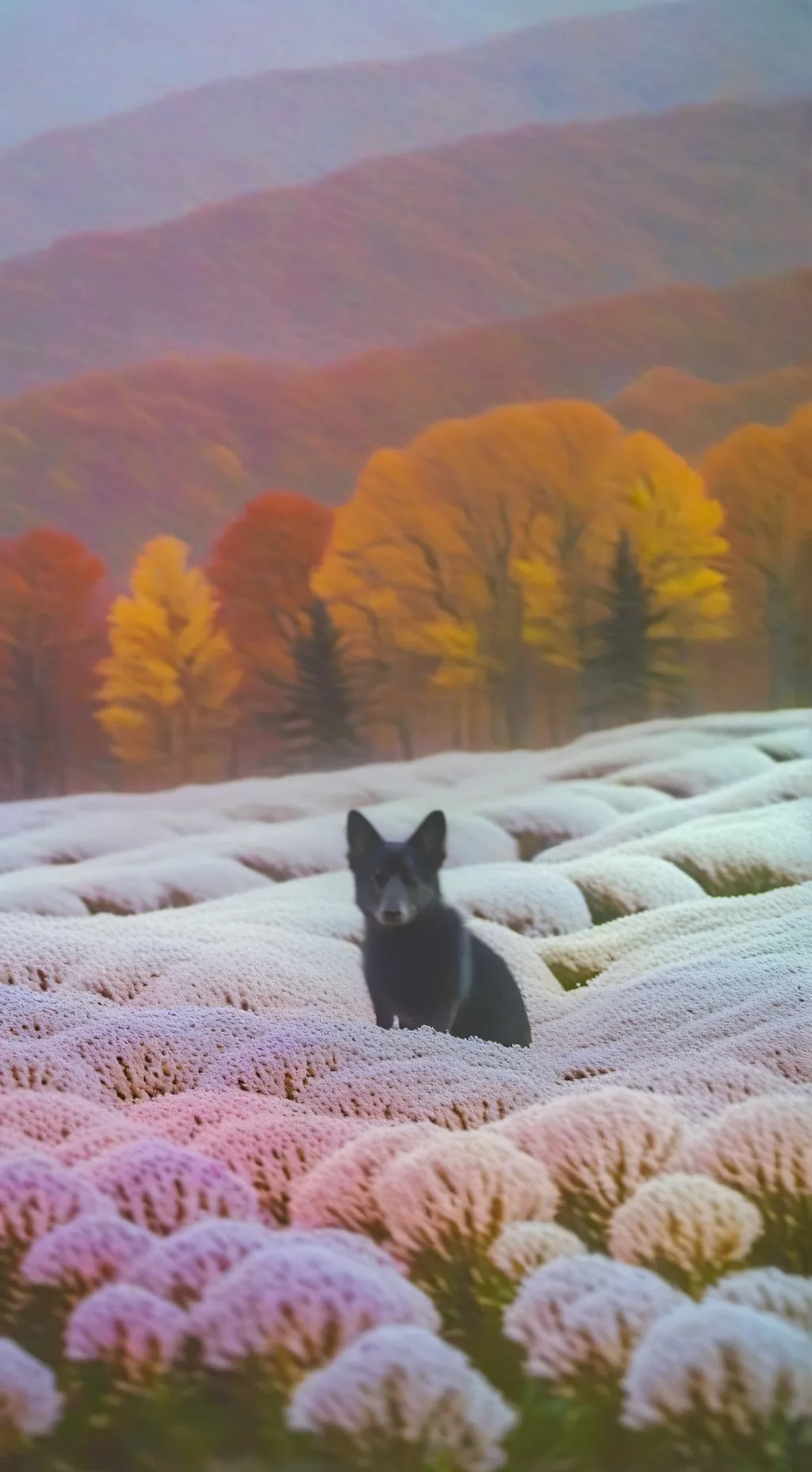 ai character: puppy background