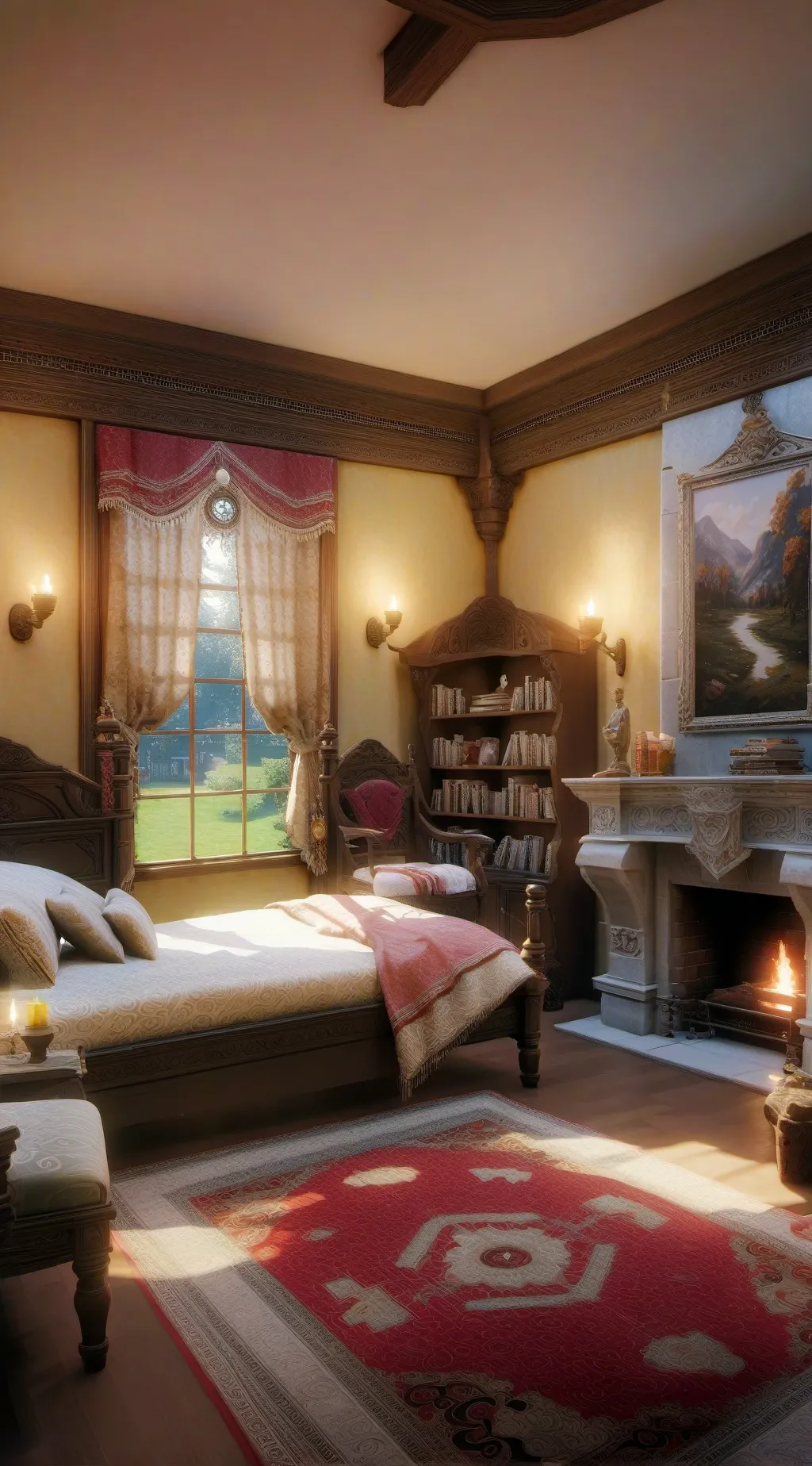 ai character: The BnB Dream Come True background