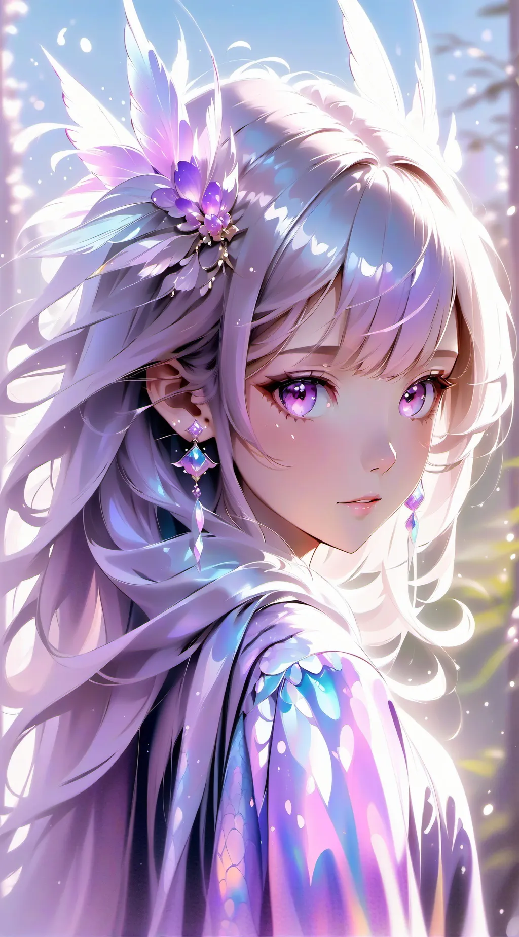 ai character: lisa💖 background