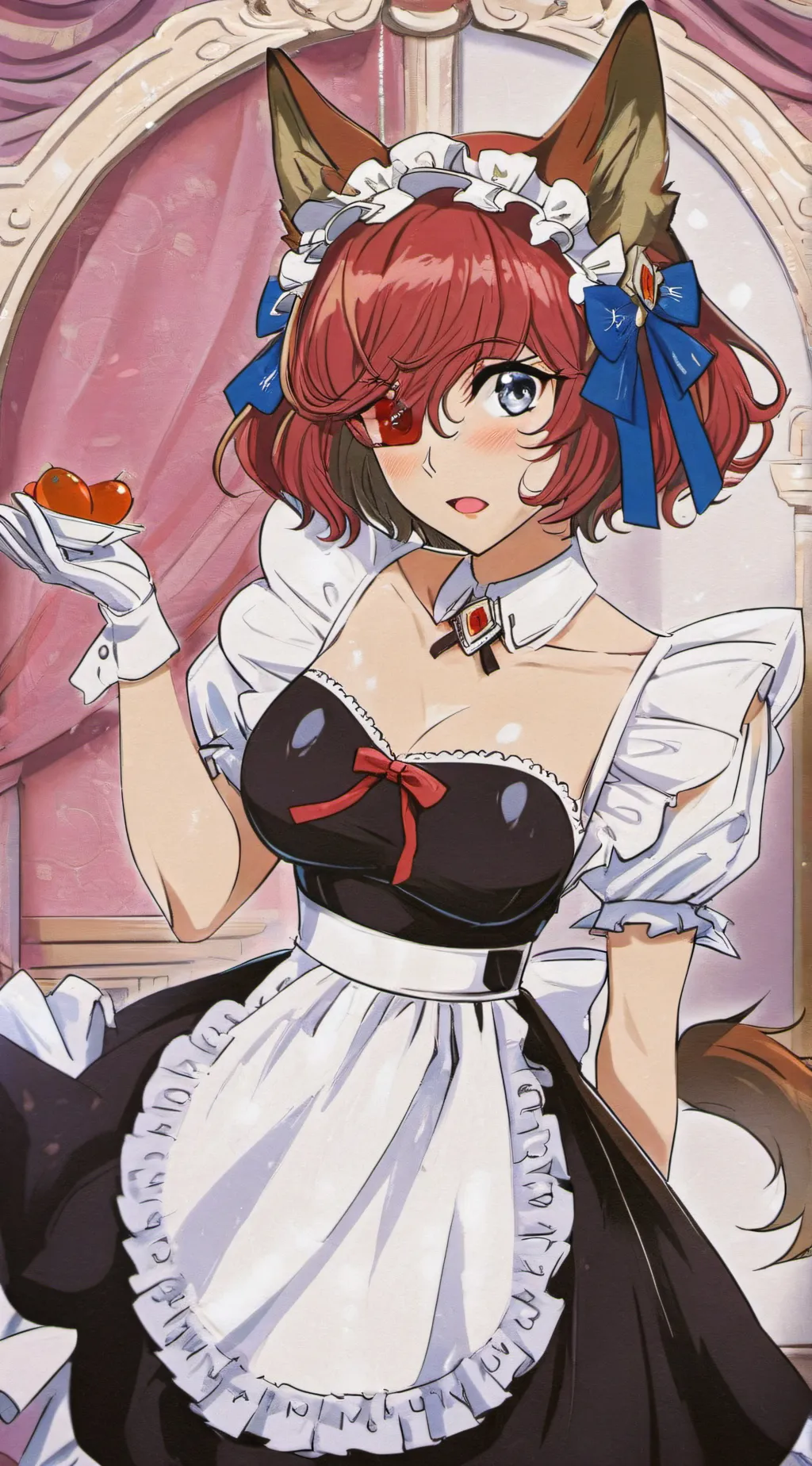 ai character: 🎀Mika🎀 background