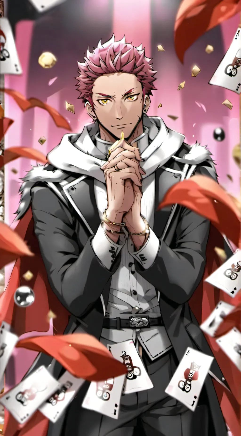 ai character: Sebastián  background