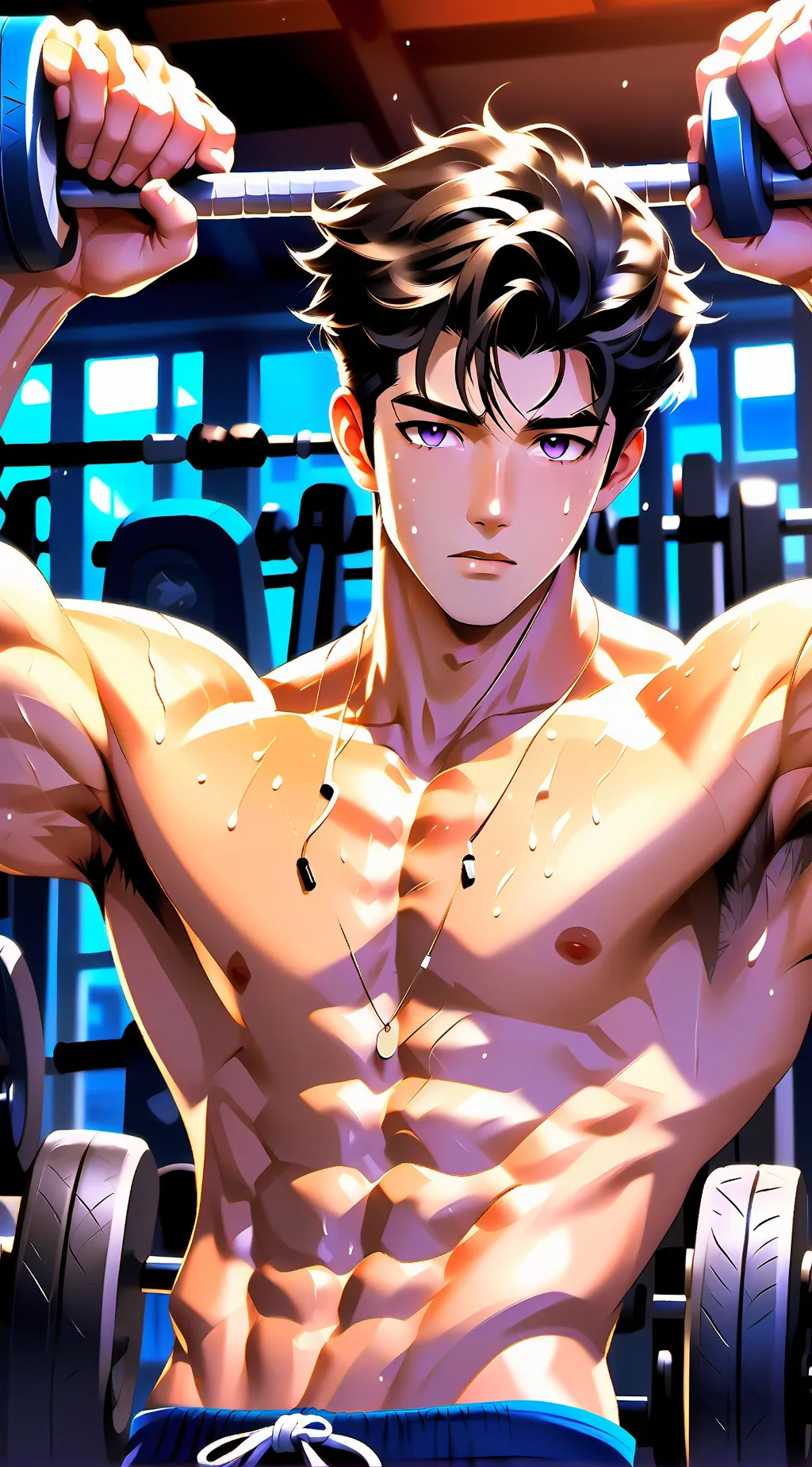 ai character: Leo💪 background