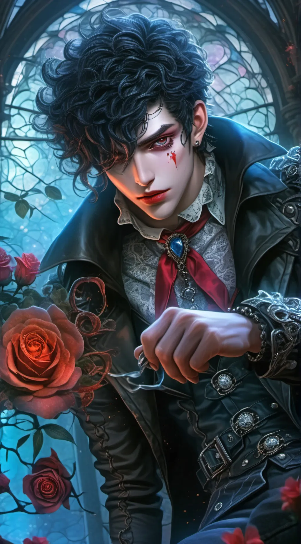 ai character: Kitter jorden background