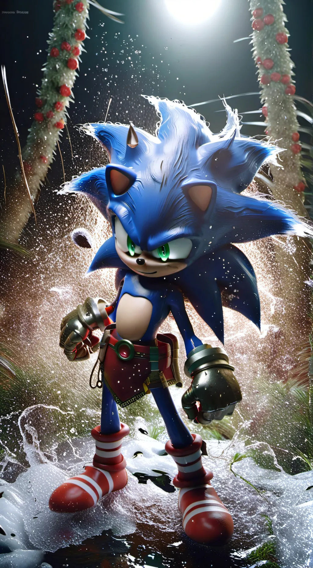 ai character: Sonic.exe background