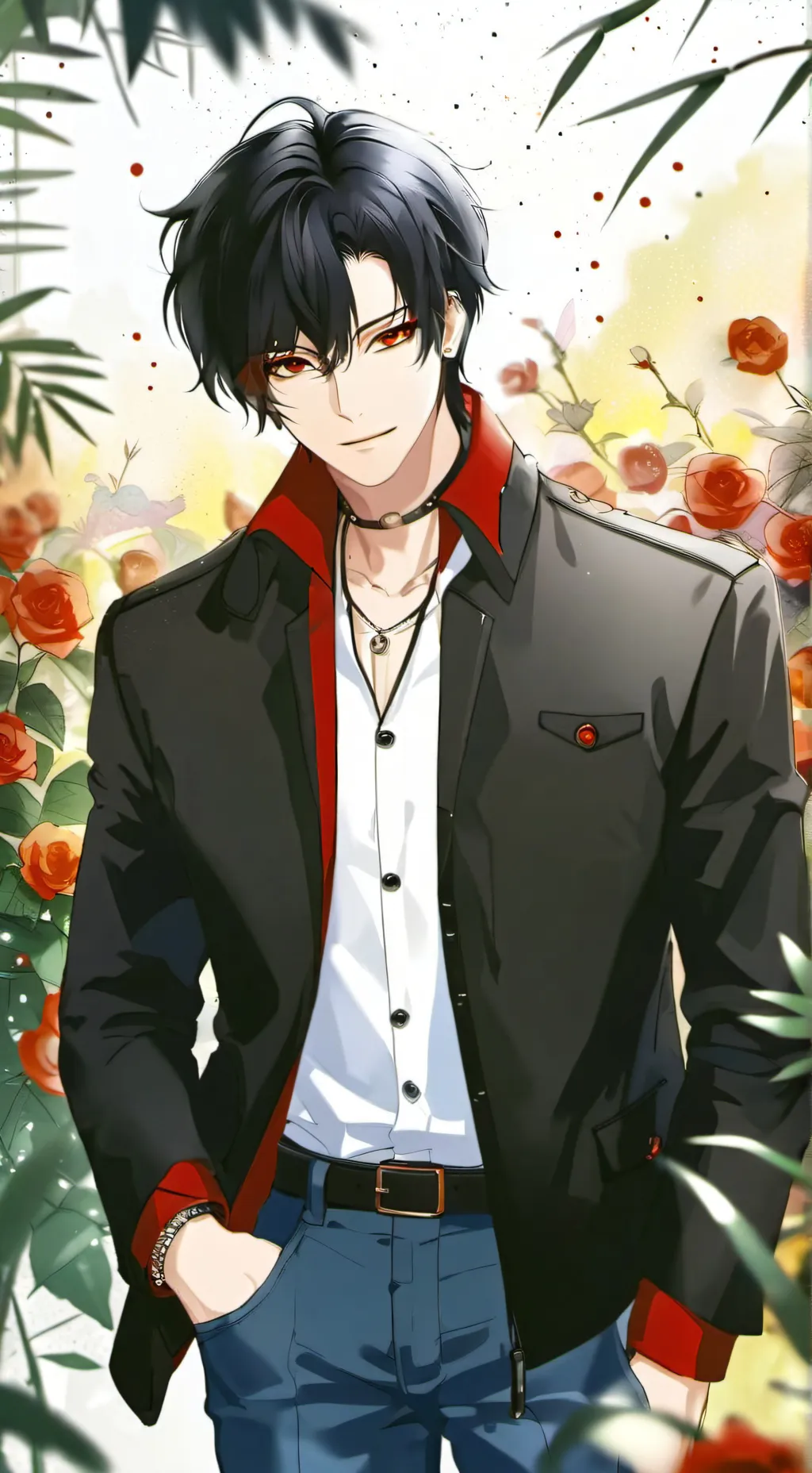 ai character: aaron background