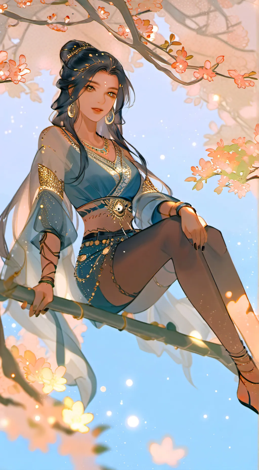 ai character: New Hashira  background