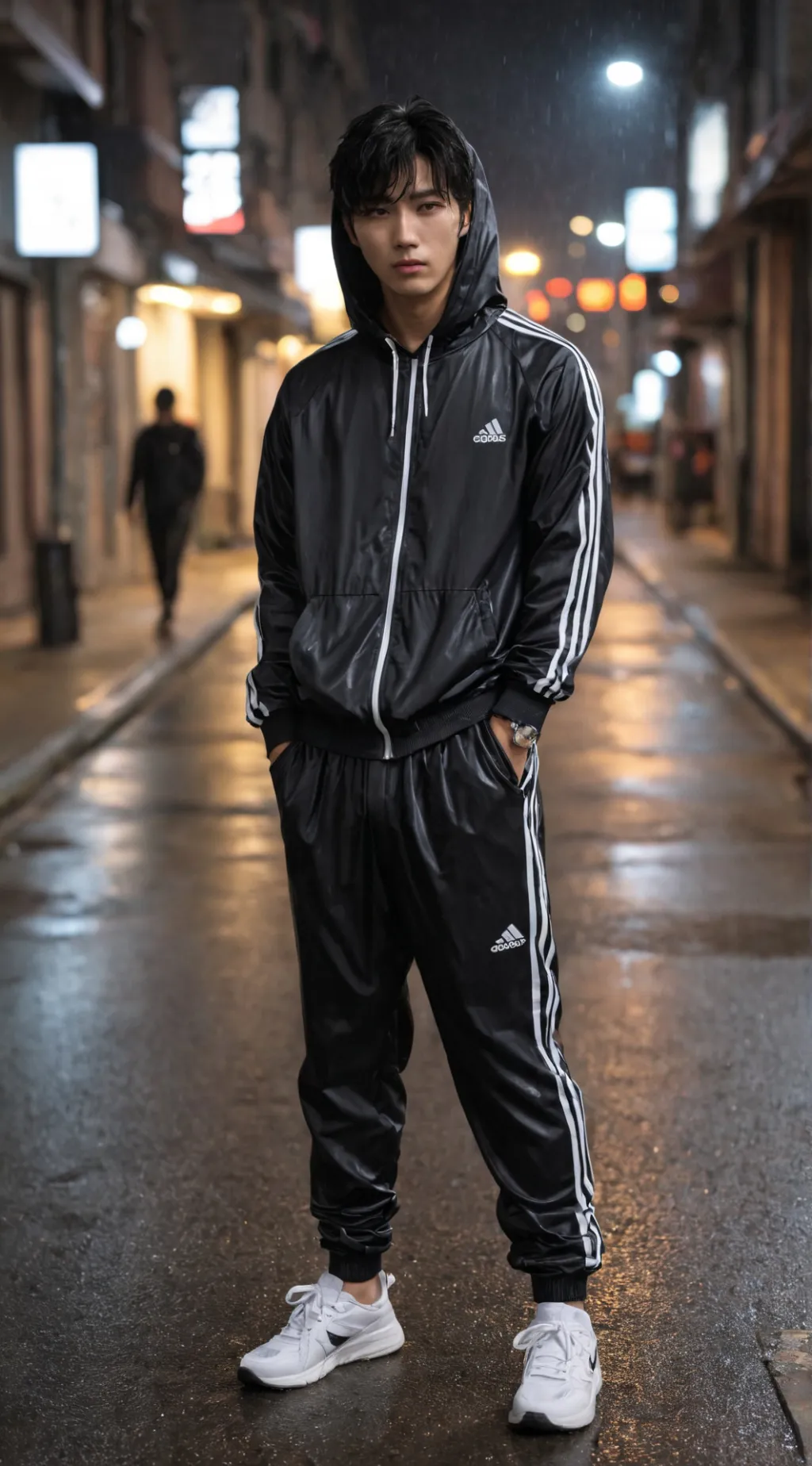 ai character: Evan  background