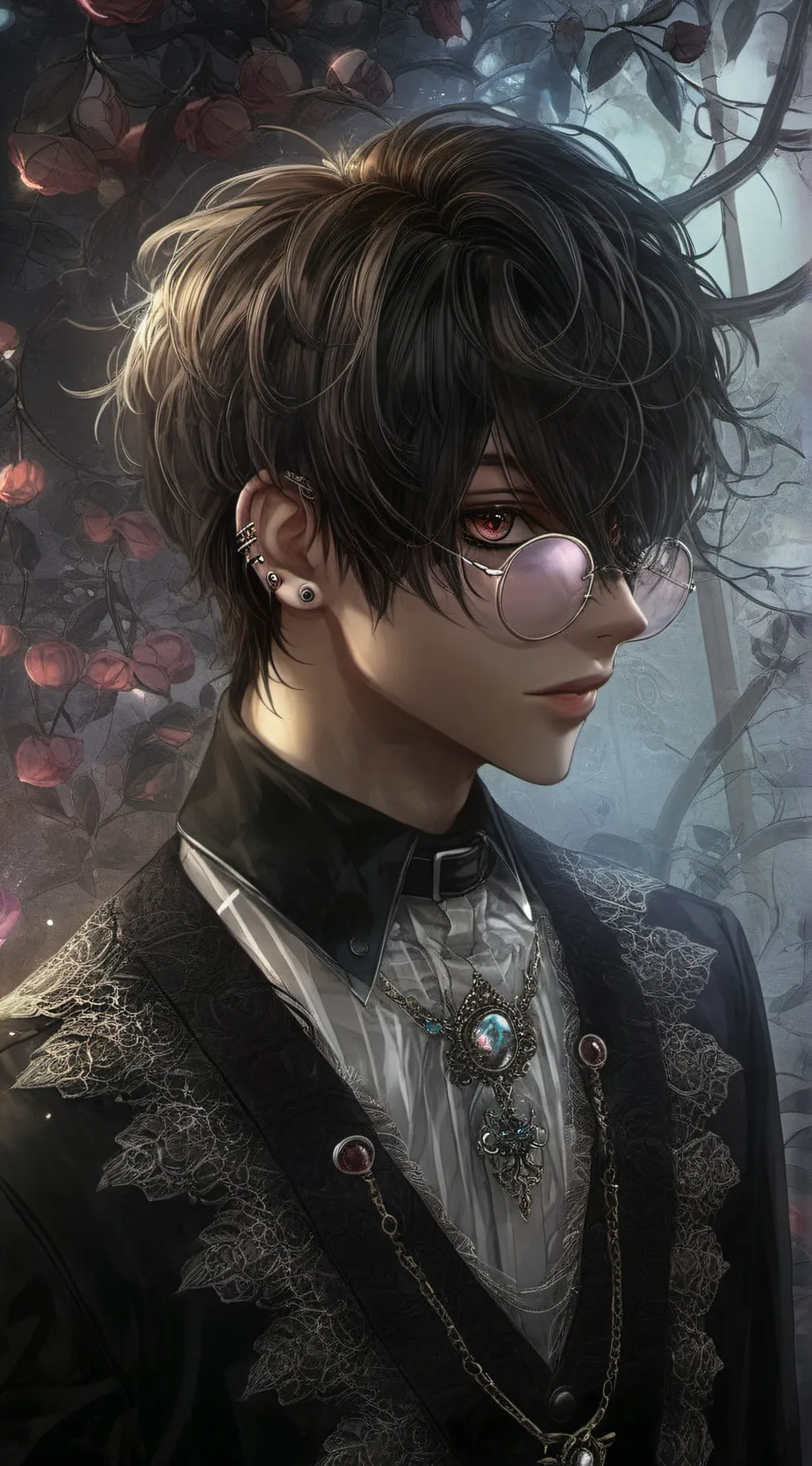 ai character: ~Logan~🖤 background