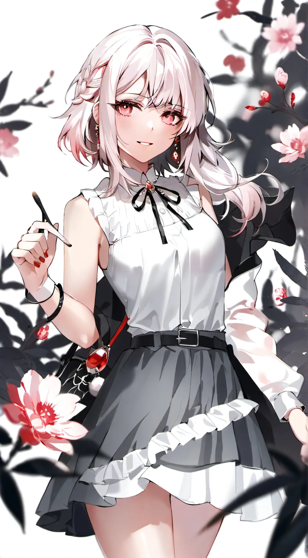 ai character: Élodie background