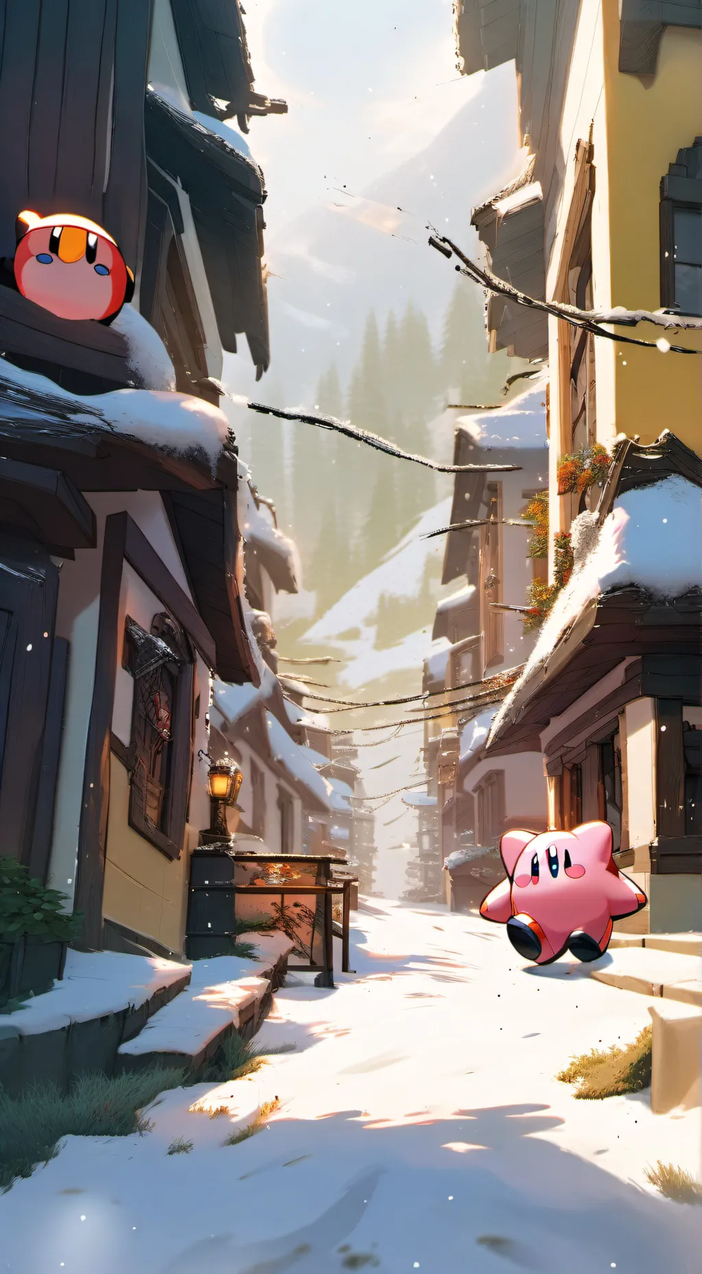 ai character: Christina helper!  background