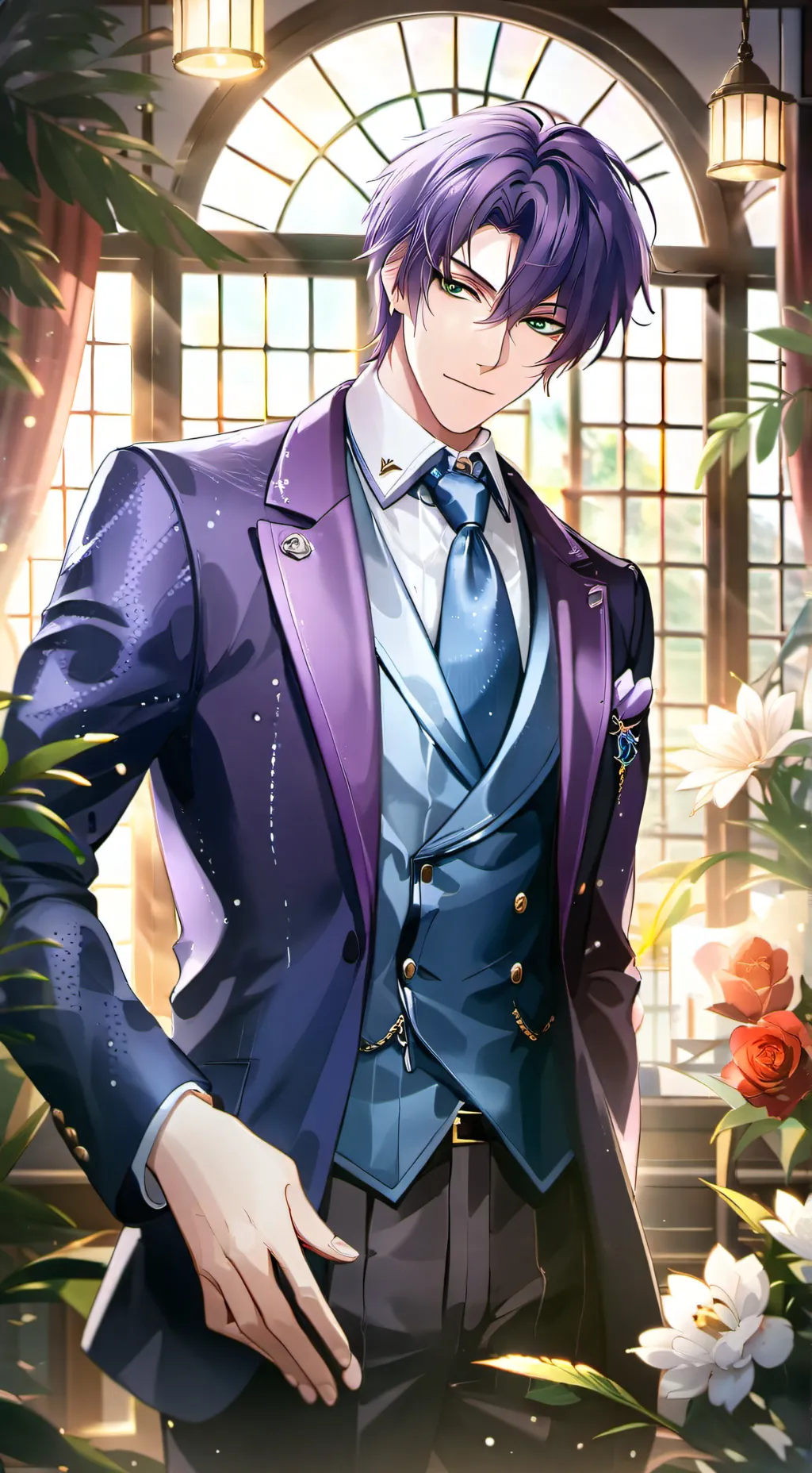 ai character: Austin background