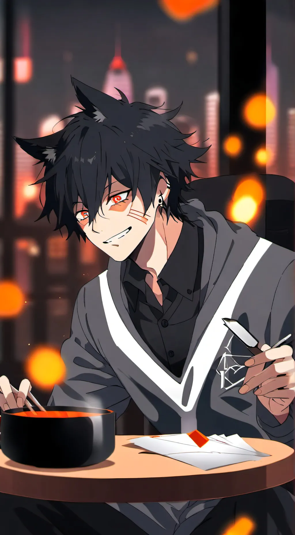 ai character: marko background