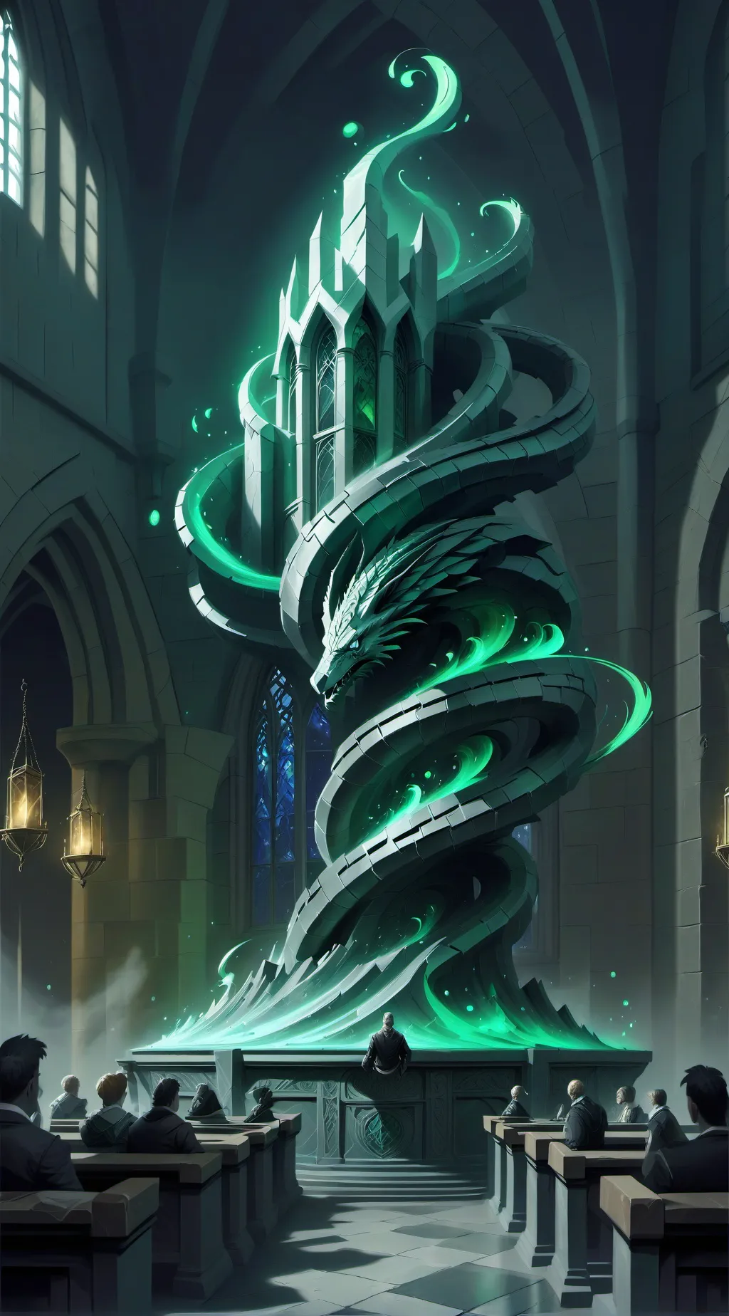 ai character: ❀Hogwarts❀ background