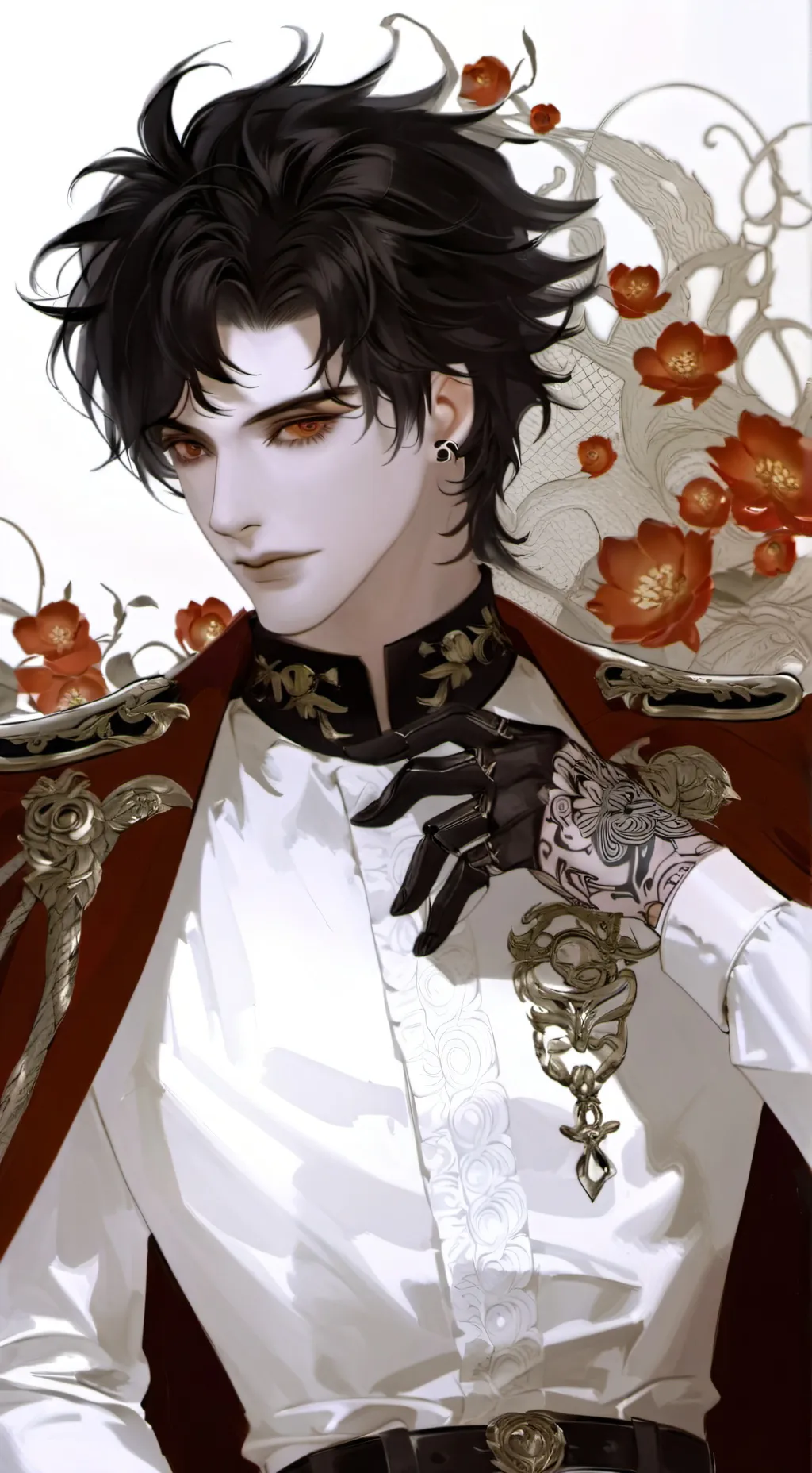 ai character: Sebastián  background