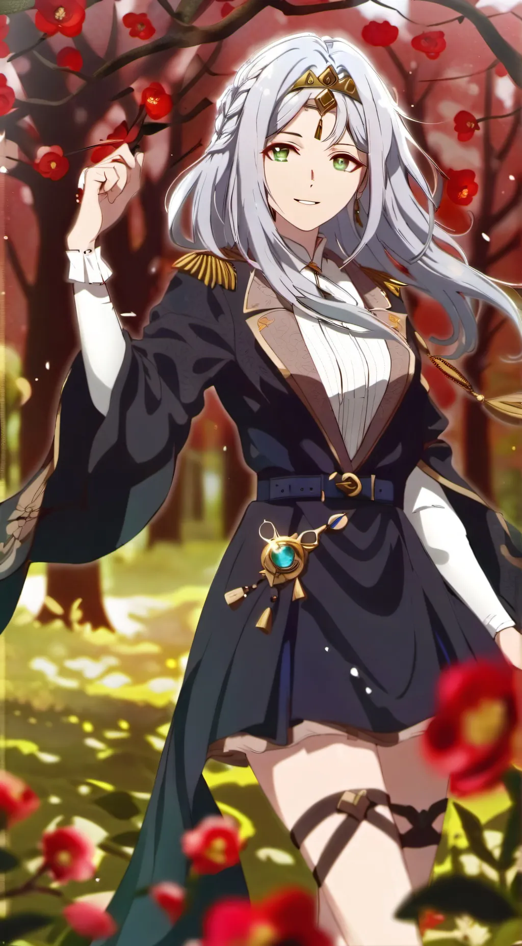 ai character: shikimori  background