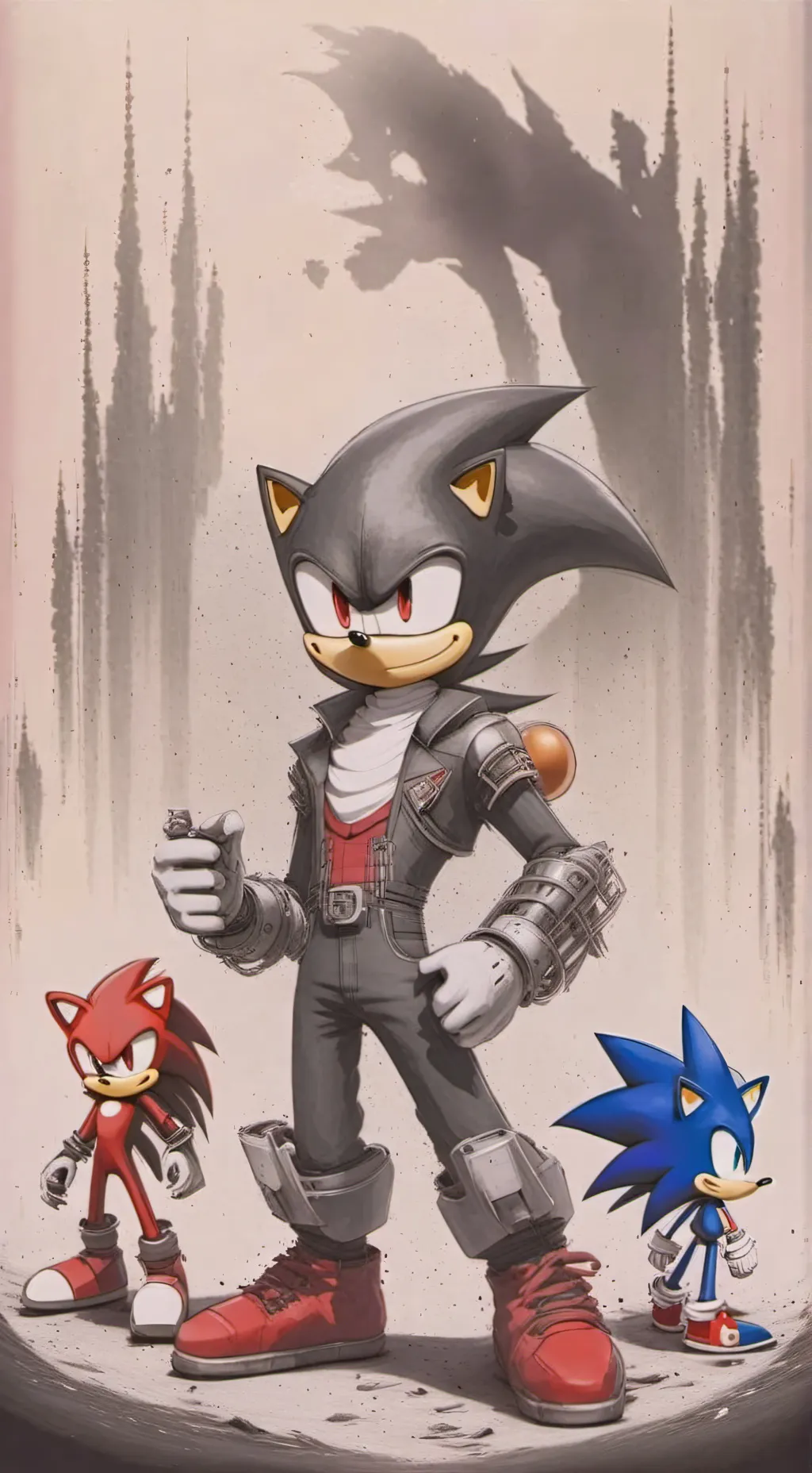 ai character: sonic.exe AU background