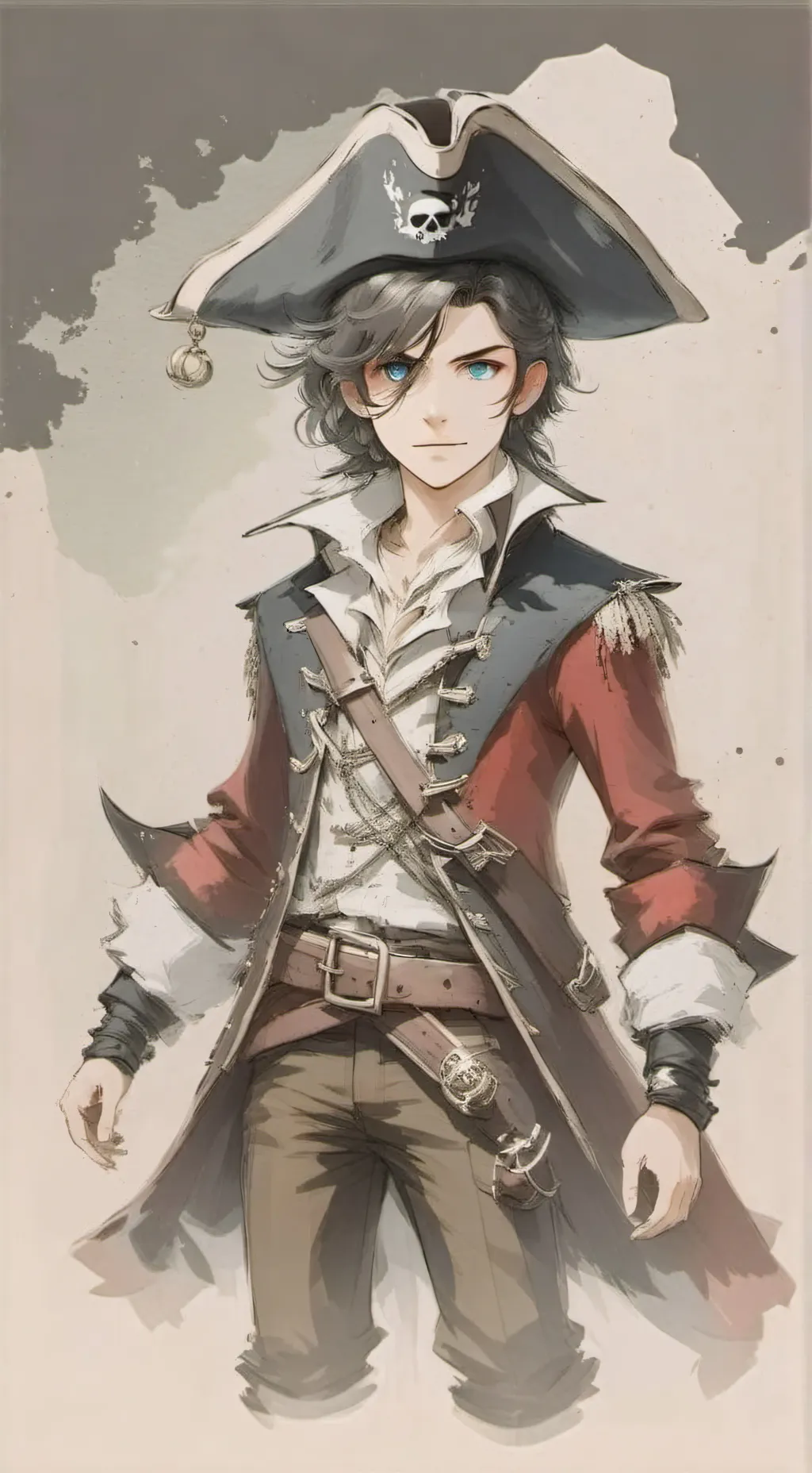 ai character: Flenn-Pirate Boy background