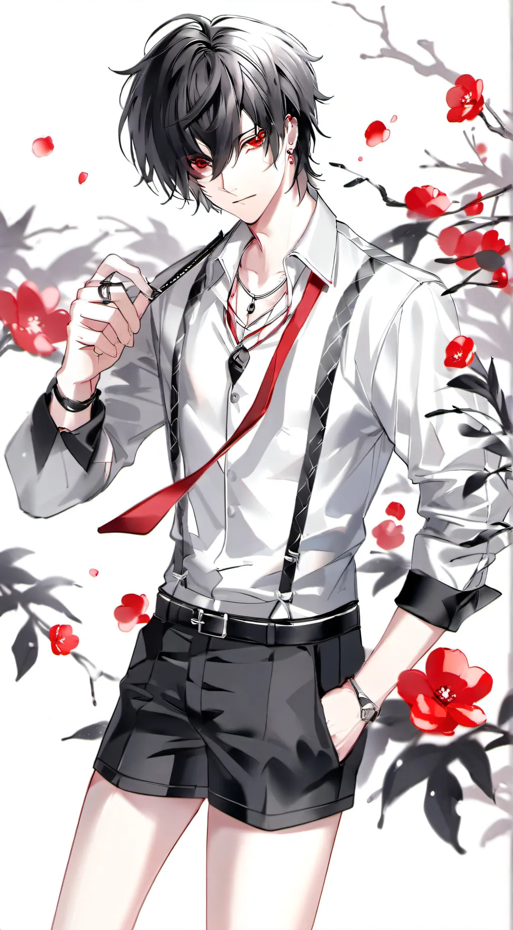 ai character: shadow  background