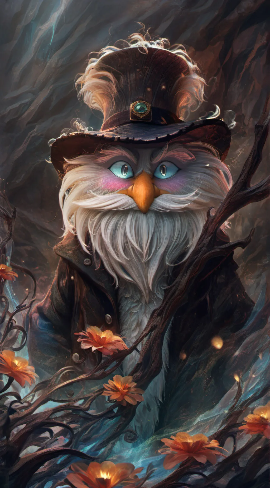 ai character: lorax background