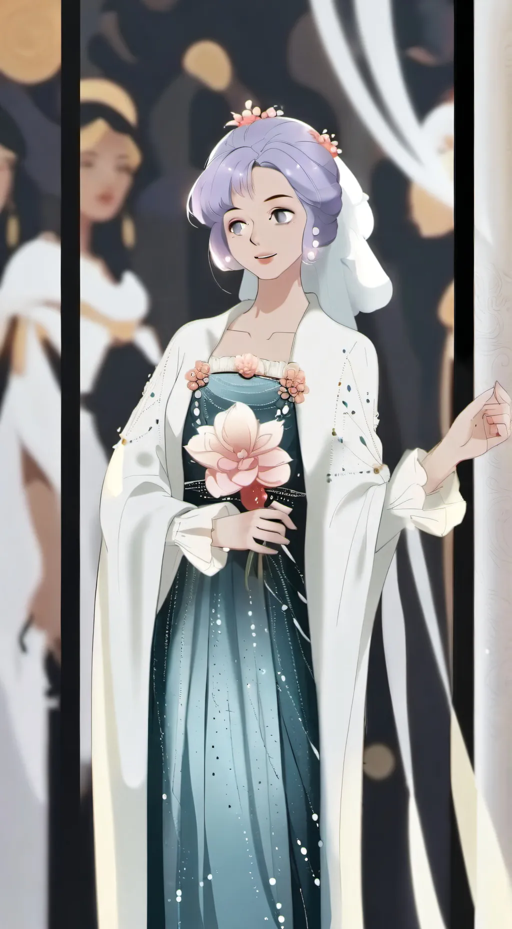 ai character: Kokoro background