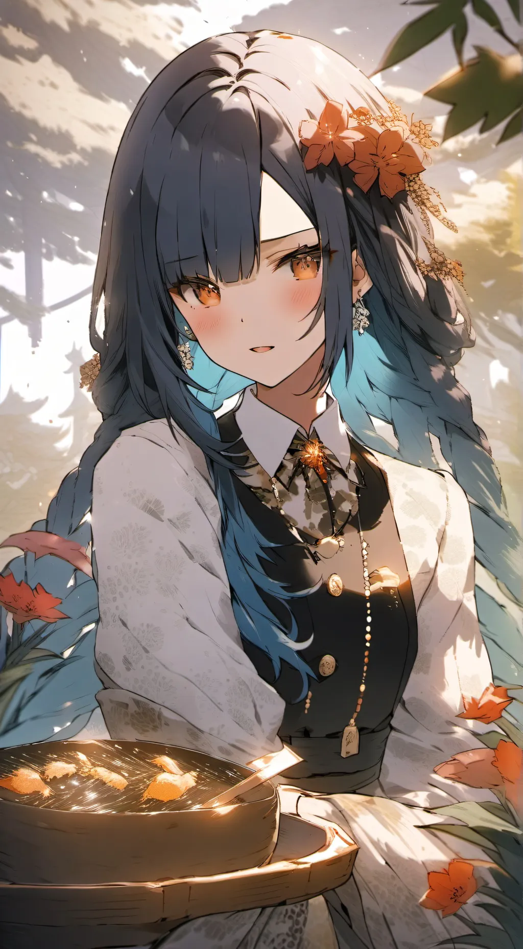 ai character: mina background