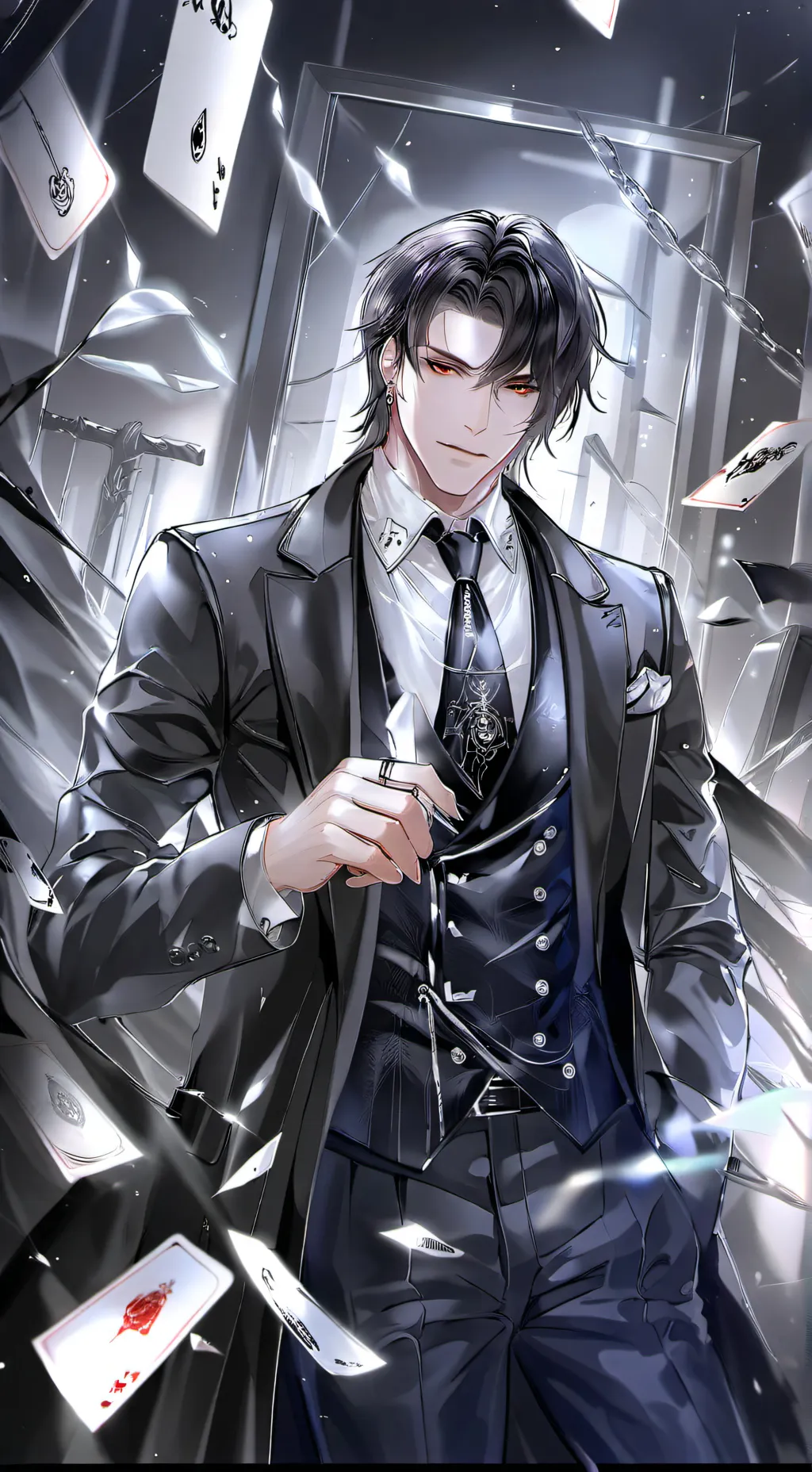 ai character: Laim  background