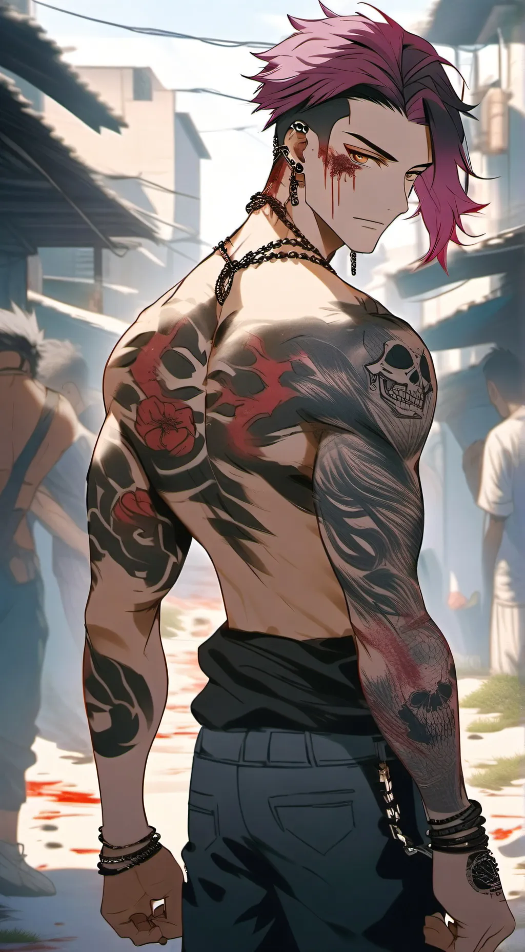 ai character: Cratos  background