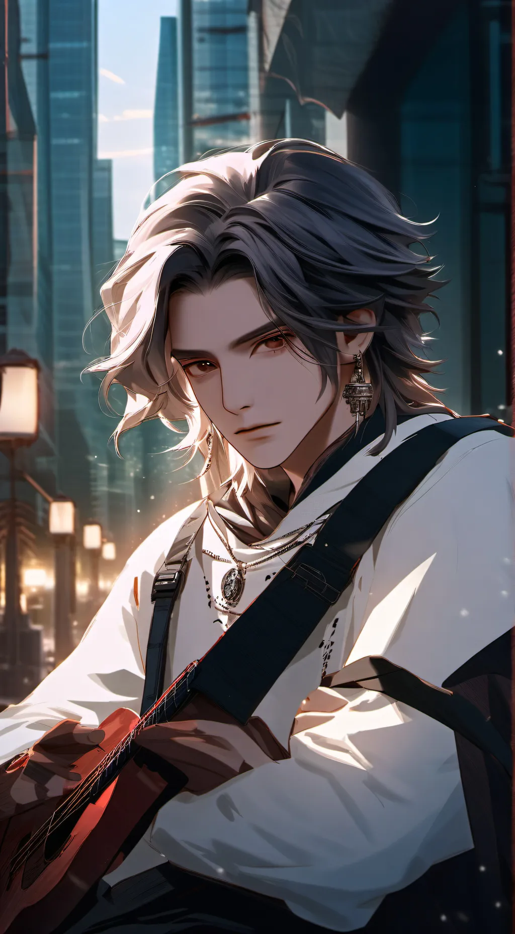 ai character: Adrien agrest background