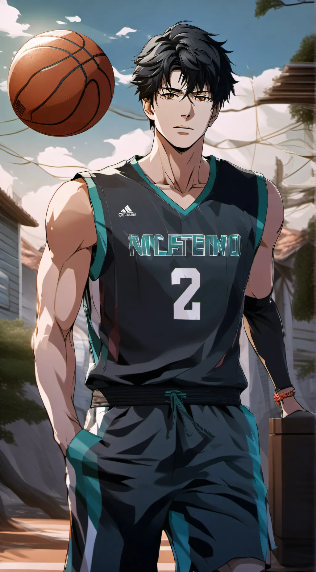 ai character: Erick  background