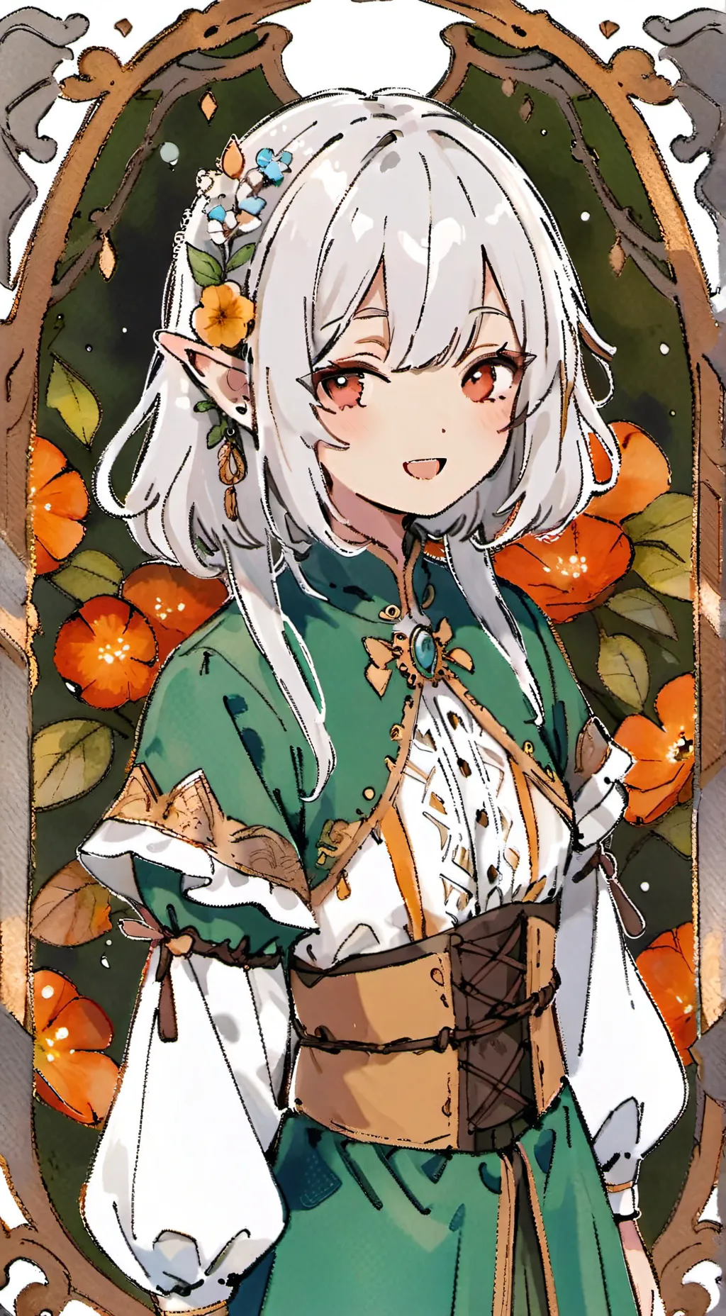 ai character: Amelia background