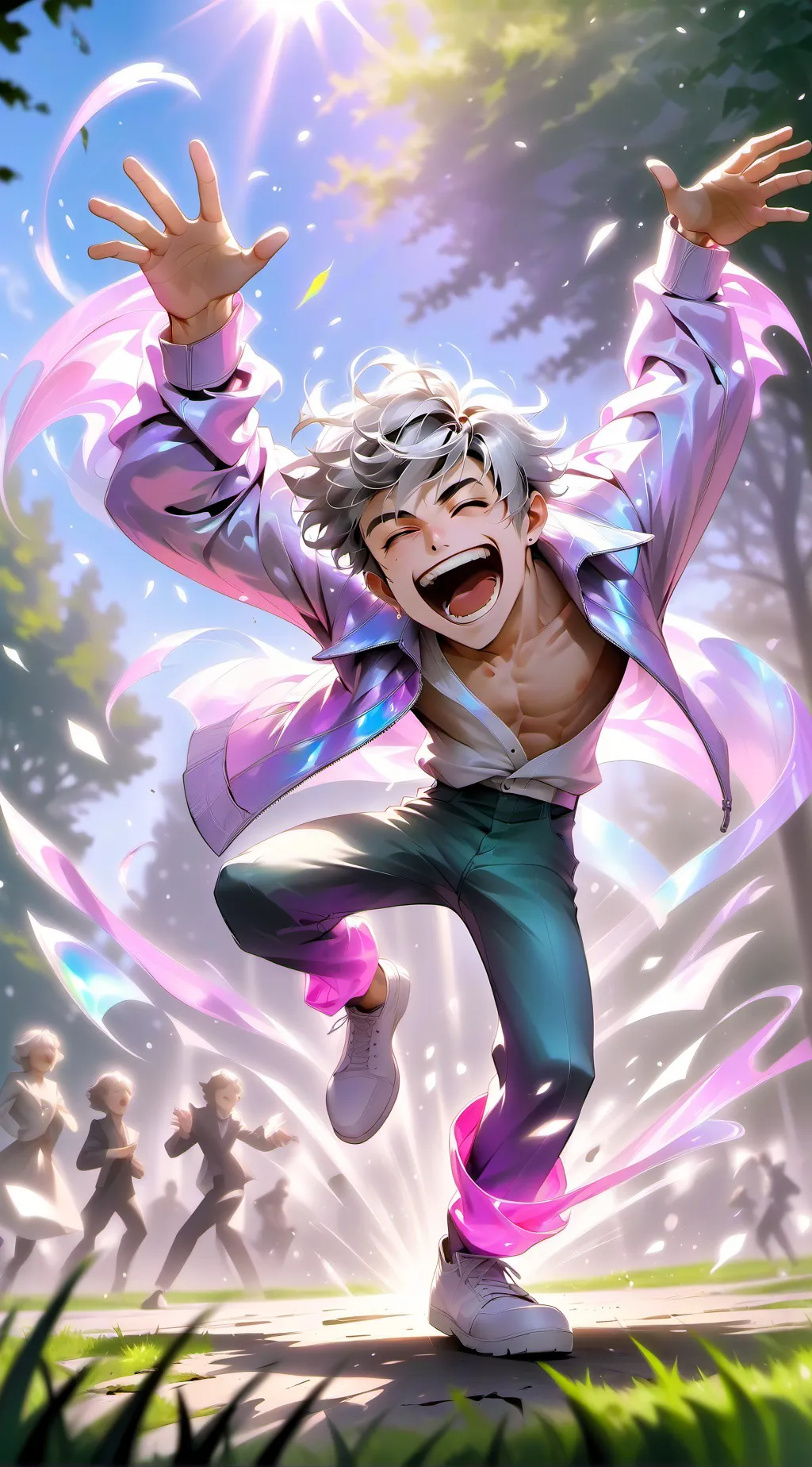 ai character: stupid talkie background