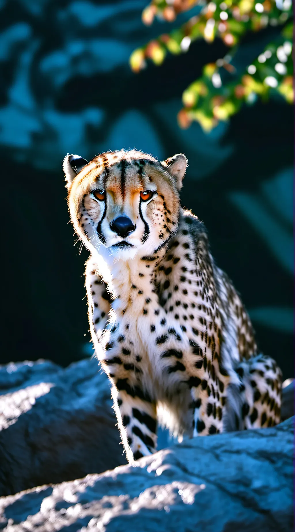 ai character: Cheetah background