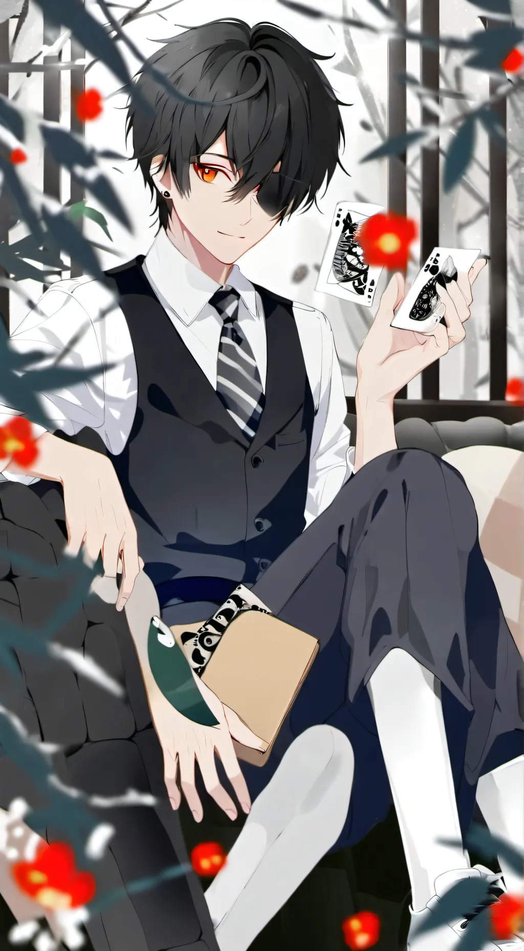 ai character: Max background