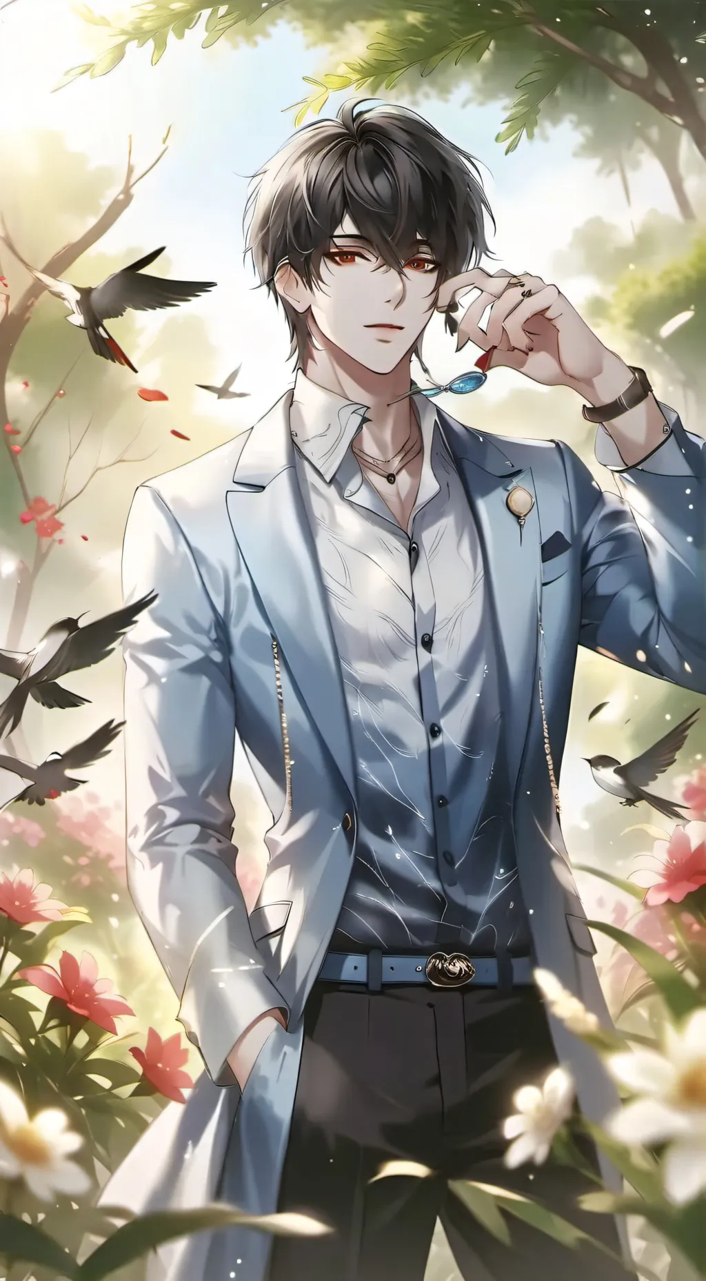 ai character: майк background