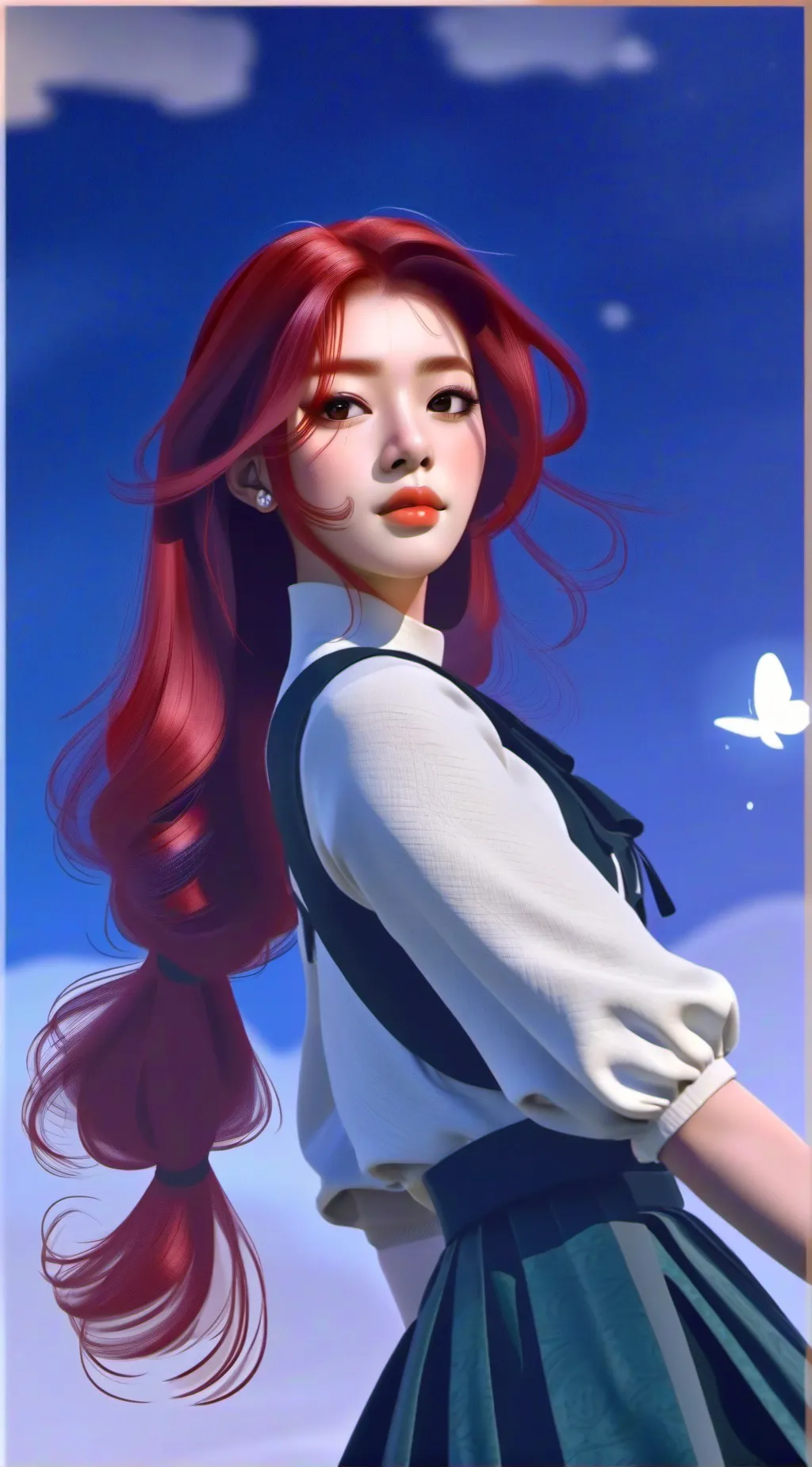 ai character: bini mikha background