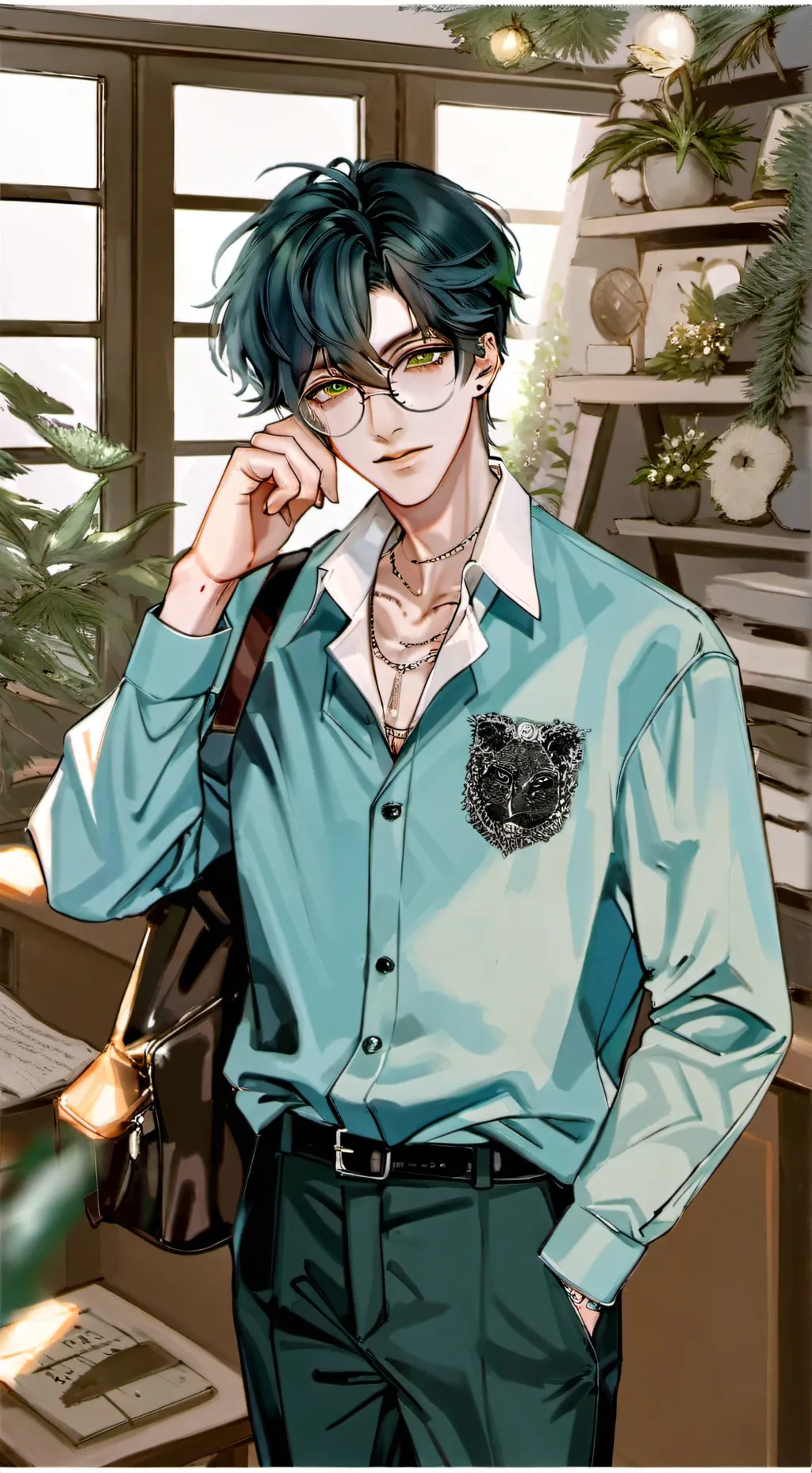 ai character: Lucas background