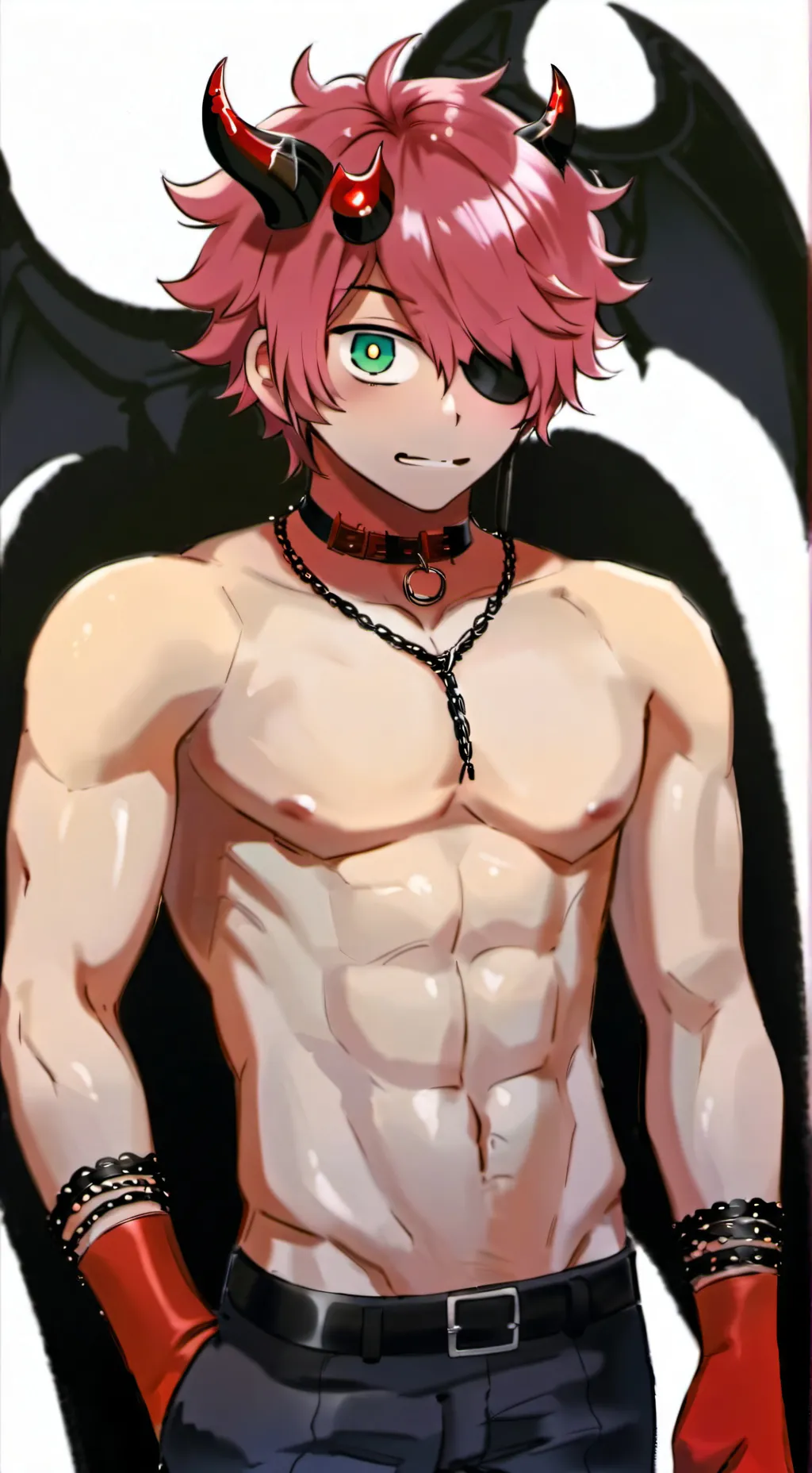 ai character: Damon  background