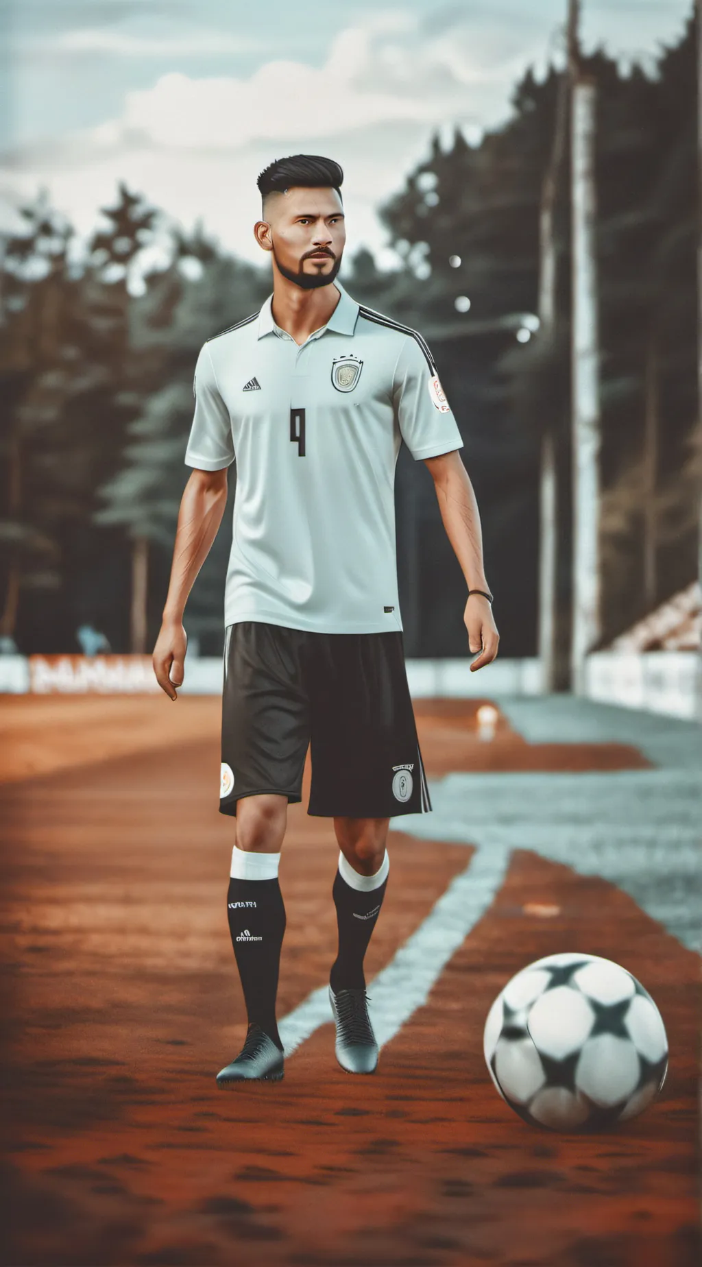 ai character: dandys world bacon background