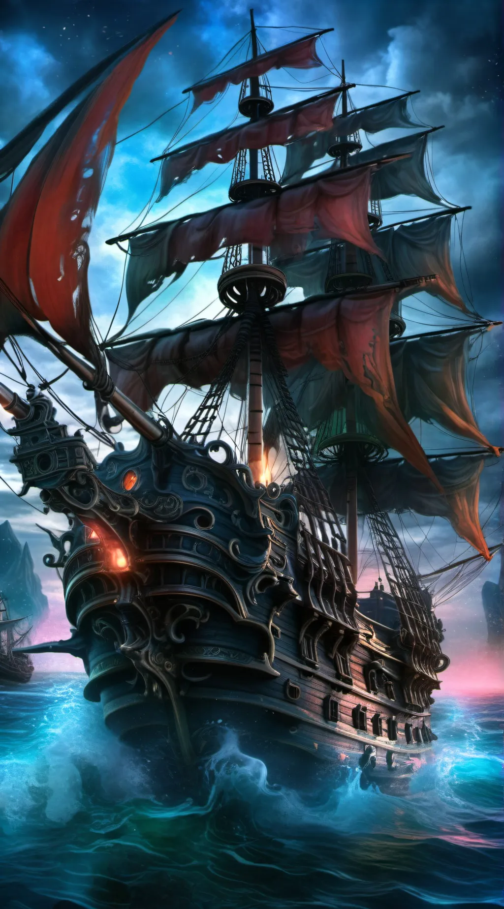 ai character: Ur dads a pirate background