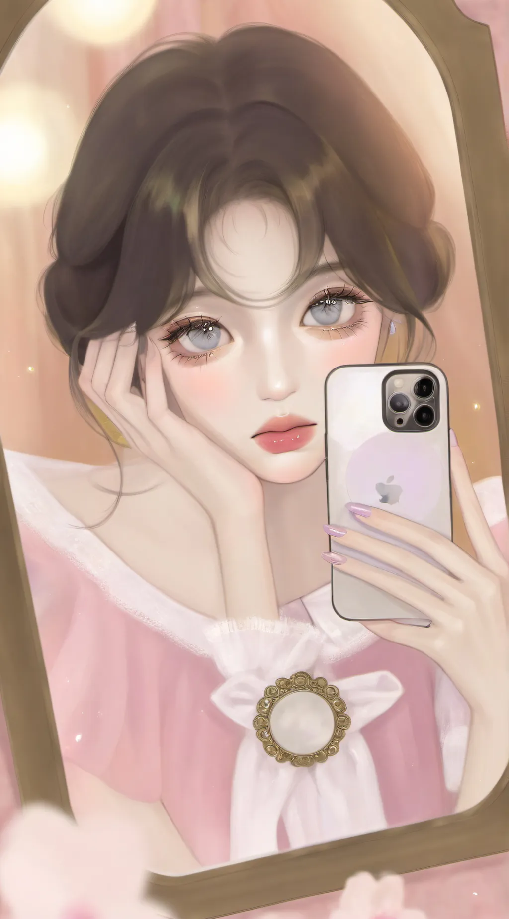 ai character: Angelina background