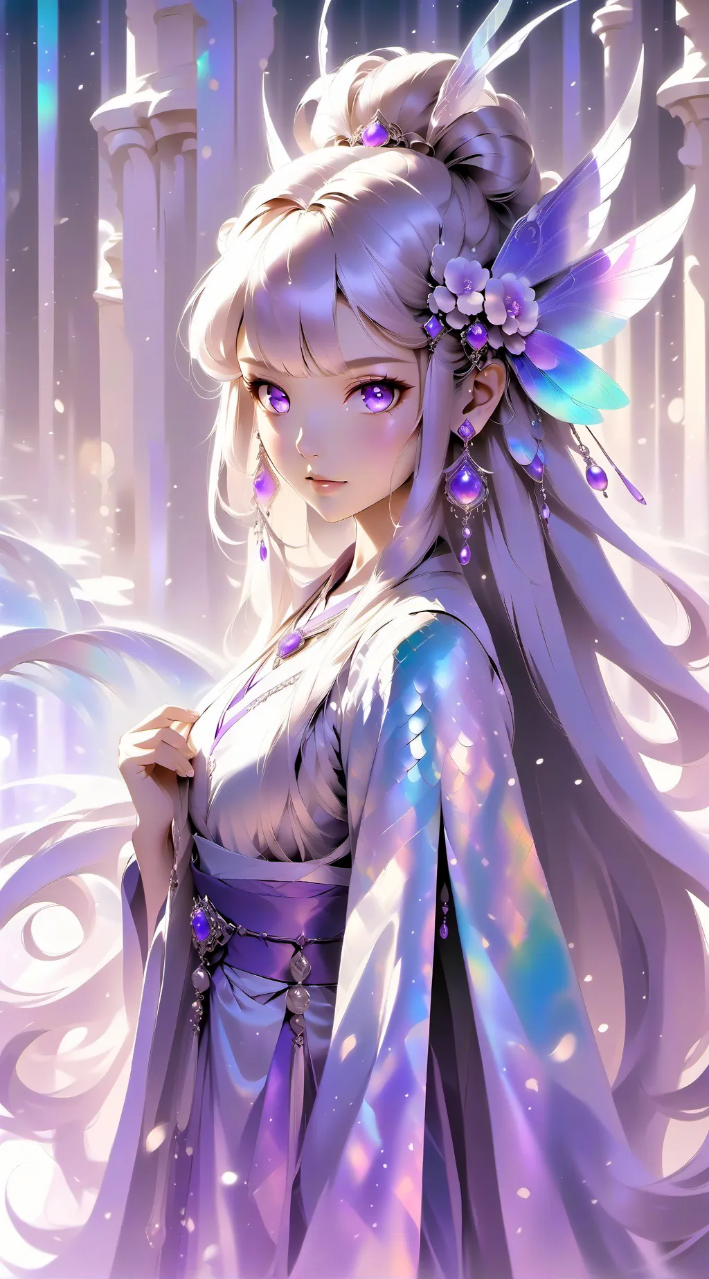 ai character: girlfrend background