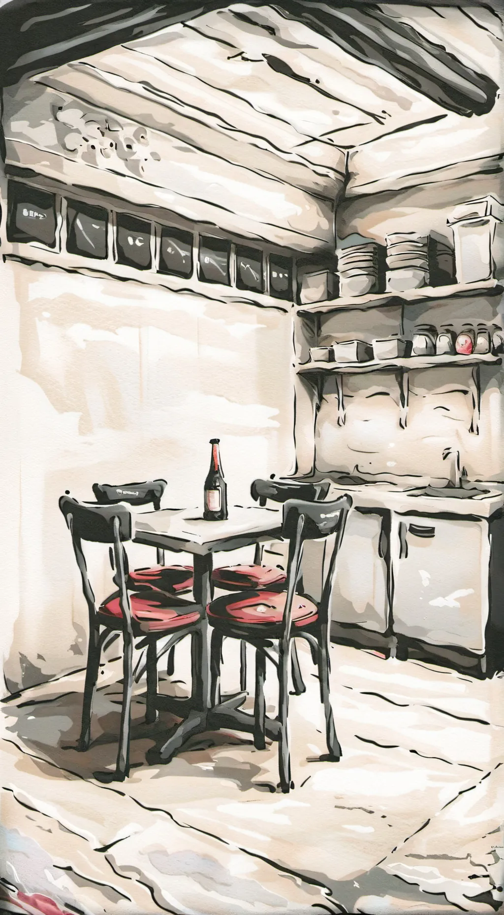 ai character: Katieverse FNAF au background